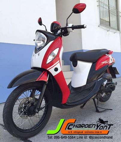 YAMAHA FINO FI รถปี56 เครื่องดีเดิมๆ เงียบๆ ชุดสีสวยแท้ทั้งคัน ขี่ดี เดิมๆ