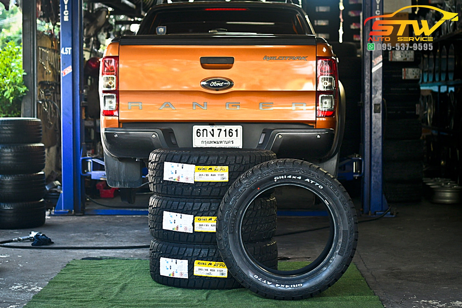 ยางใหม่ GITI 4X4 AT70 265/55R20 113T