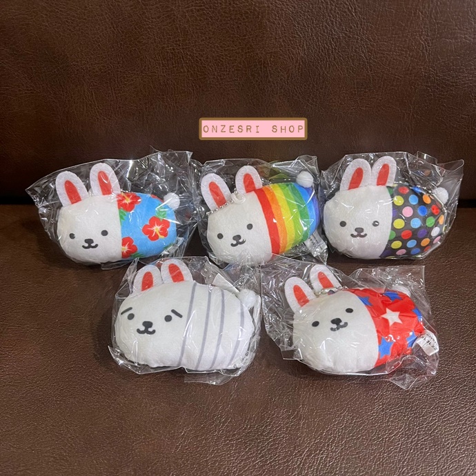 พวงกุญแจตุ๊กตา Usakore Friends Mascot ขนาด 6.5 x 5.5 ซม. มี 5 แบบให้เลือก