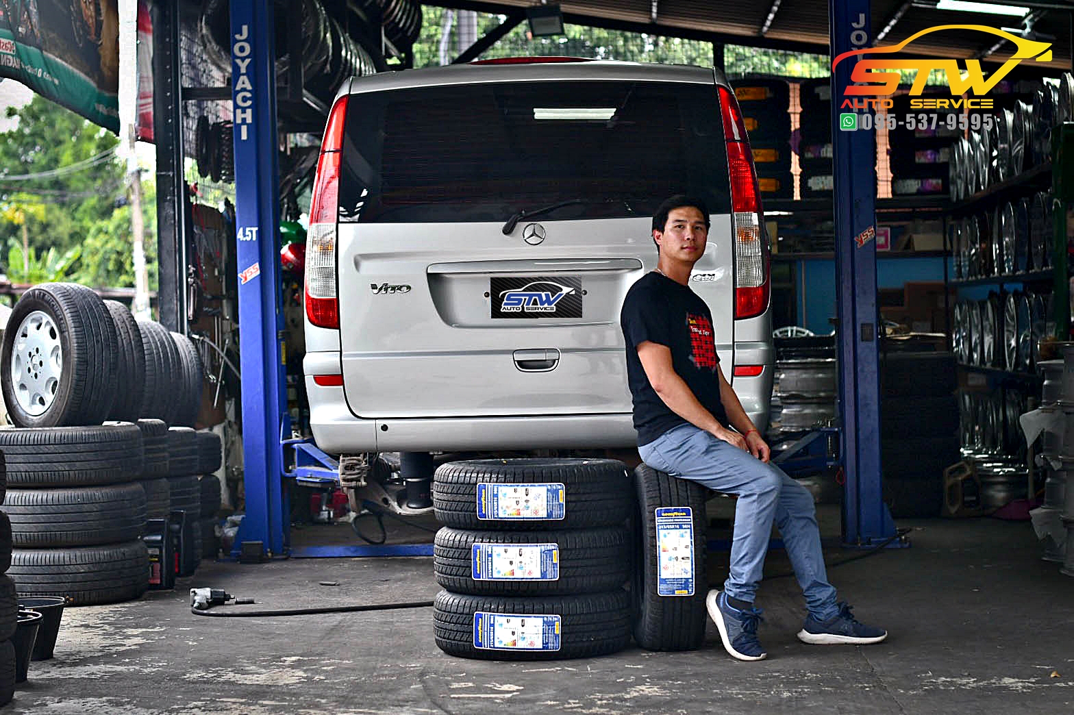 ยางใหม่ GOODYEAR WRANGLER TRIPLEMAX 215/65R16 98H