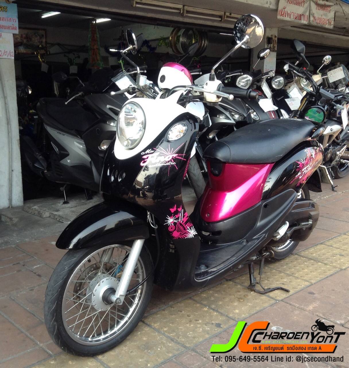 "รถบ้านมือเดียวมาใหม่อีกคันจร้า" Yamaha Fino (ท่ออาร์ม)​ จดทะเบียนปี 53 สภาพดีเดิมทั้งคัน เครื่องดีเดิมเงียบ สตาร์ทติดง่าย