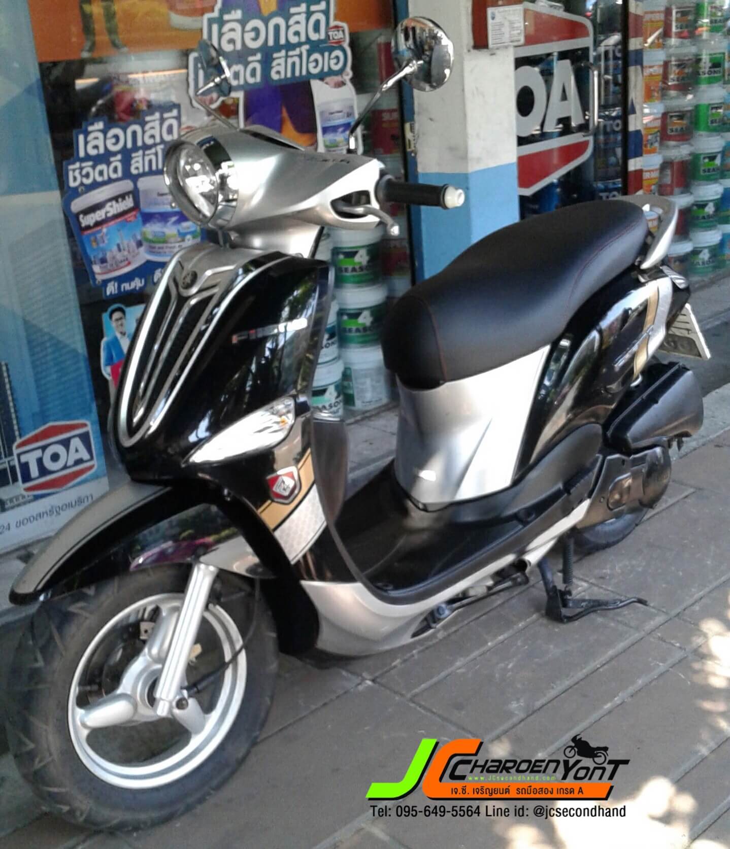 มาแล้วตามคำเรียกร้อง YAMAHA FILANO115 จดทะเบียนกลางปี 57 "รถบ้านมือเดียว"