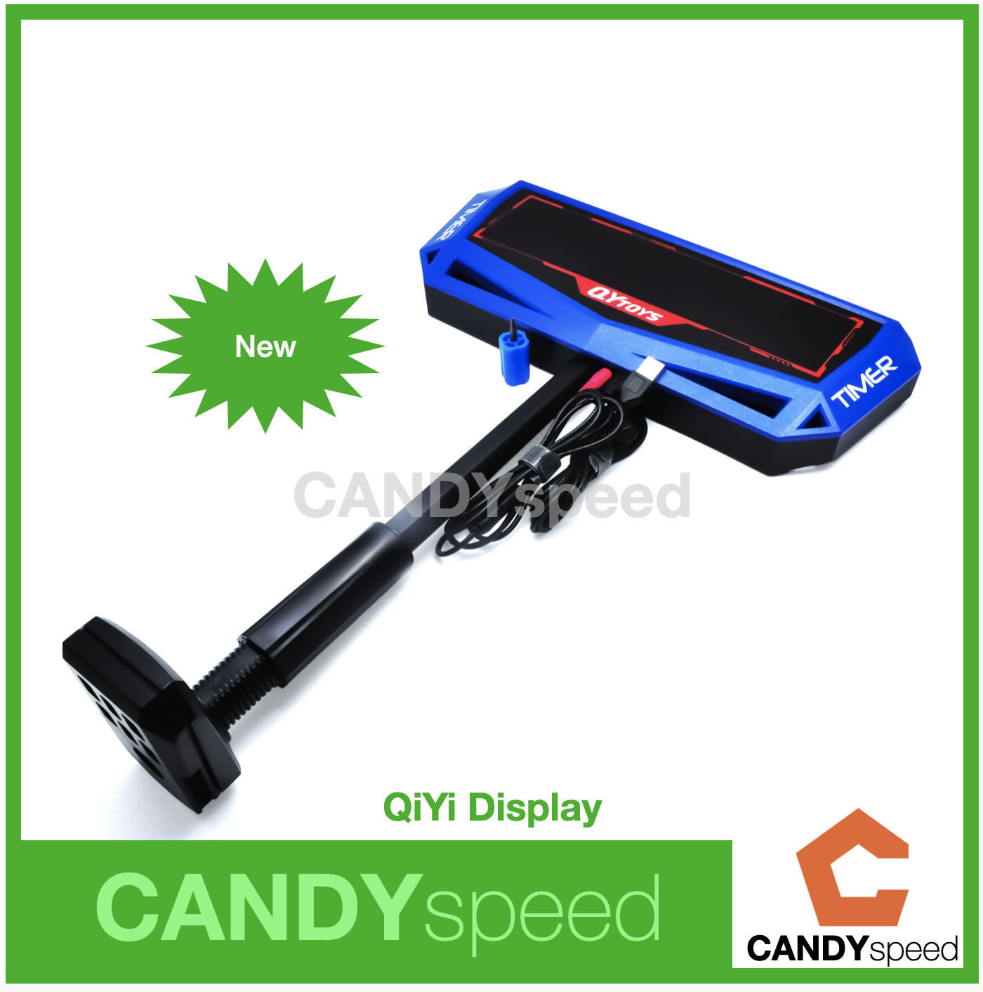 QiYi Display Pro จอแสดงผลนาฬิกาจับเวลา | by CANDYspeed