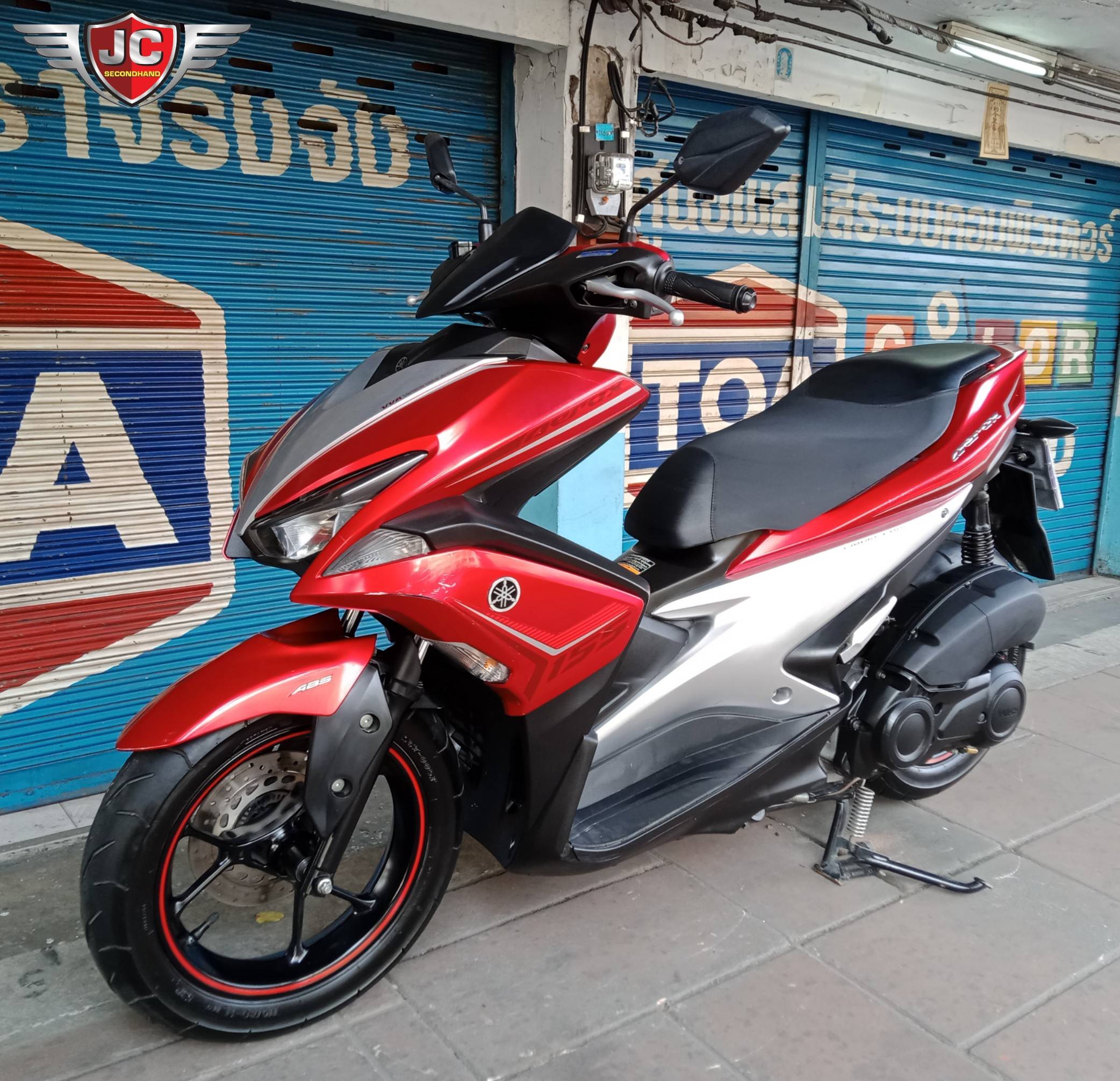 Automatic รุ่นใหญ่เข้าใหม่ 1 คัน...YAMAHA AEROX155 ABS+Keyless จดปี 61 สภาพรถบ้านเดิมๆ เครื่องดีสตาร์ทง่าย กุญแจรีโมทพร้อมเบรคabs