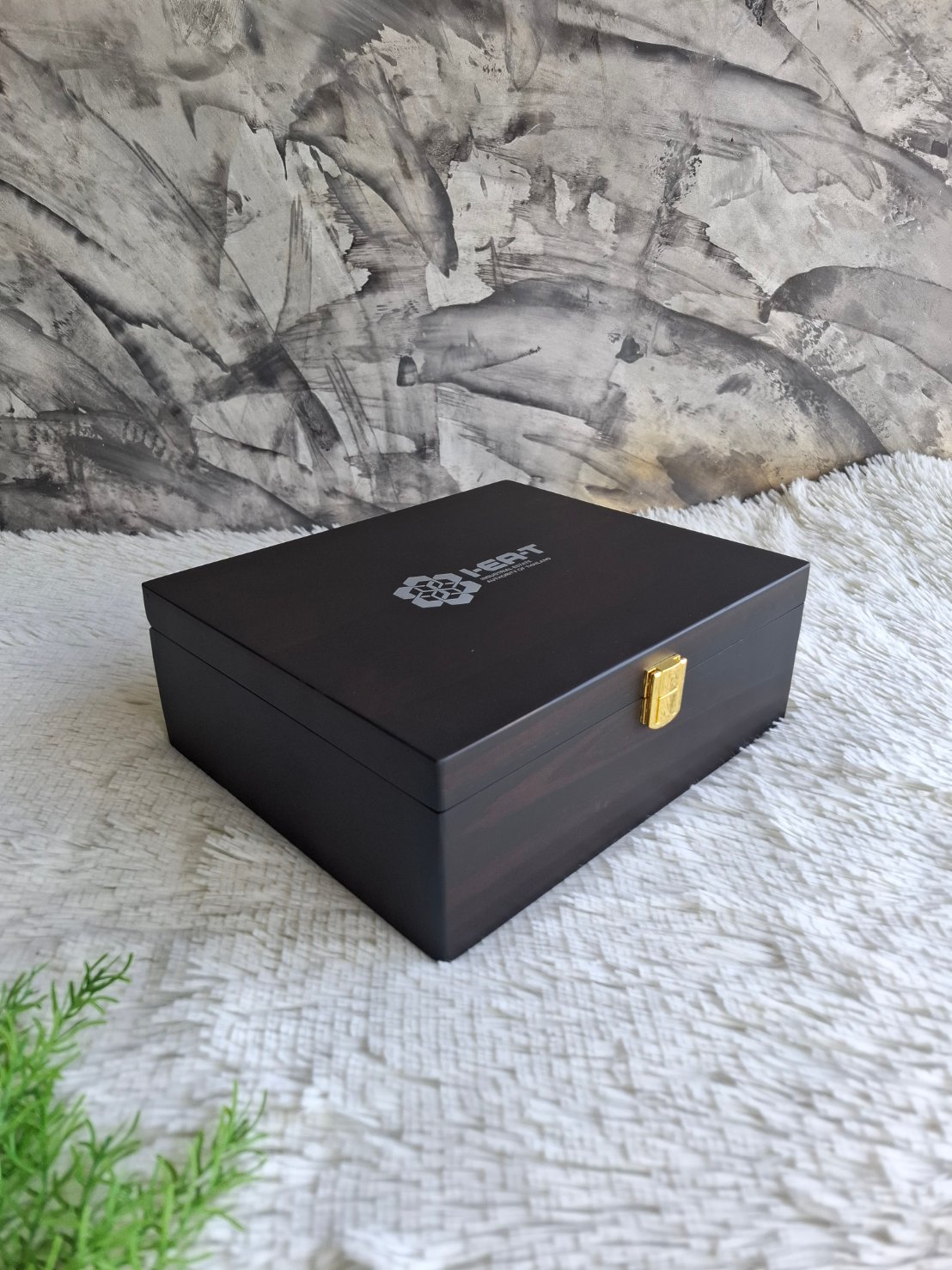 กล่องไม้ใส่ปากกา+น้ำหมึก