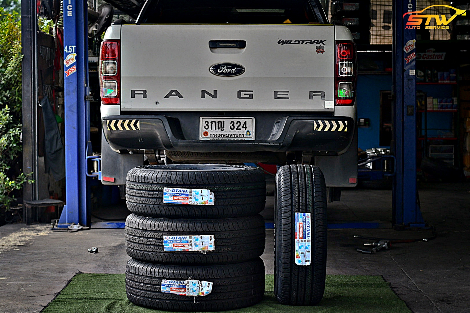ยาง OTANI SA1000 265/65R17 112H ติดตั้งใส่ FORD RANGER