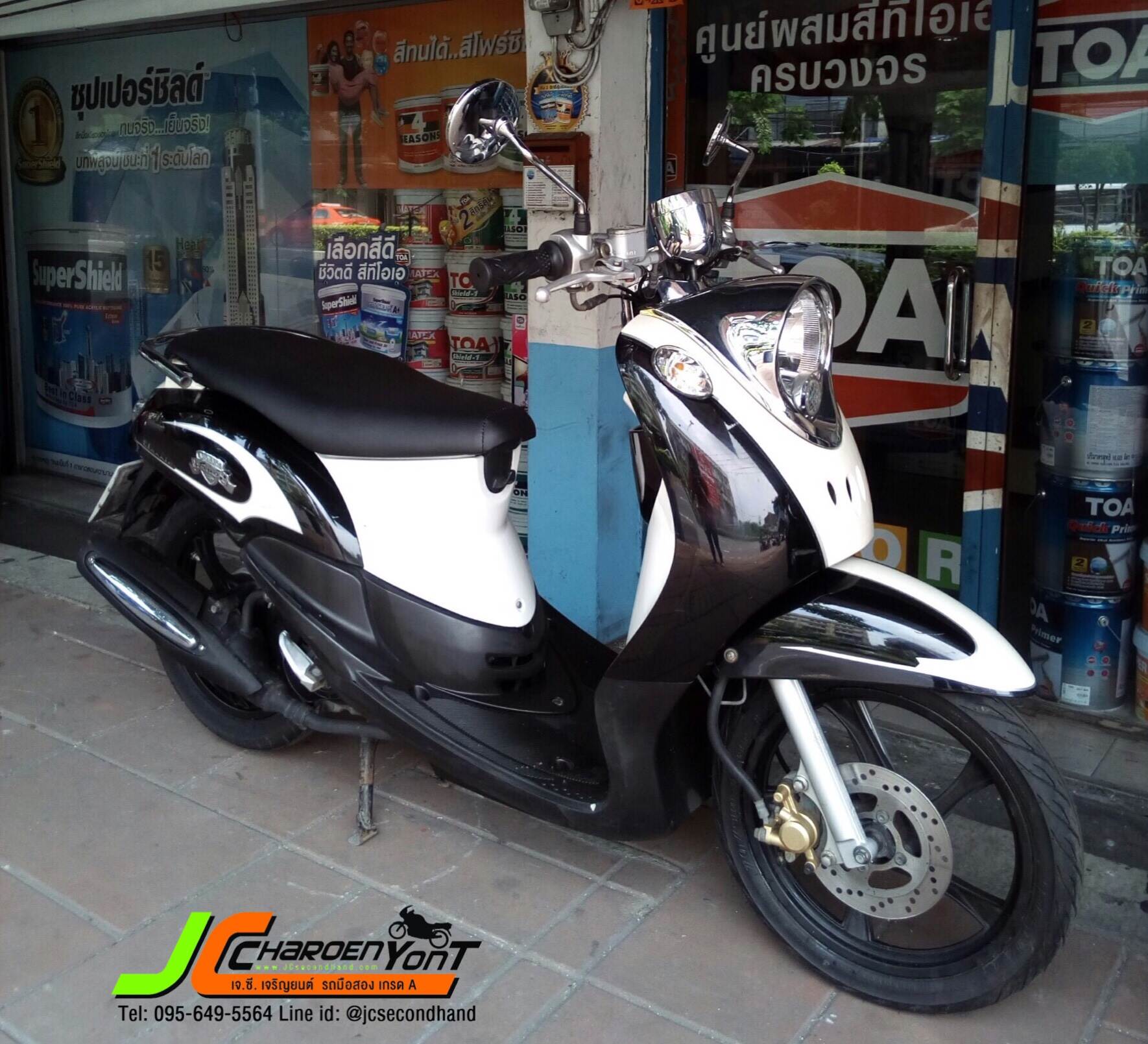 "รถบ้านมือเดียว....อีกแล้วครับท่าน" YAMAHA FINO Classic จดทะเบียนปลายปี 54 ลายยอดนิยมเลยจ่ะ