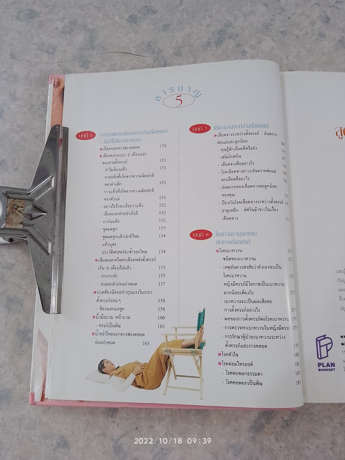 คู่มือตั้งครรภ์และเตรียมคลอด (มีรอยเขียนด้วยดินสอด้านใน) / รศ.นพ.สุวชัย อินทรประเสริฐ