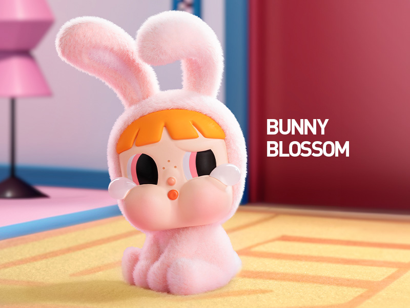 กล่องจุ่ม CRYBABY × Powerpuff Girls Series Figures ของแท้จากช็อป POP MART Shanghai