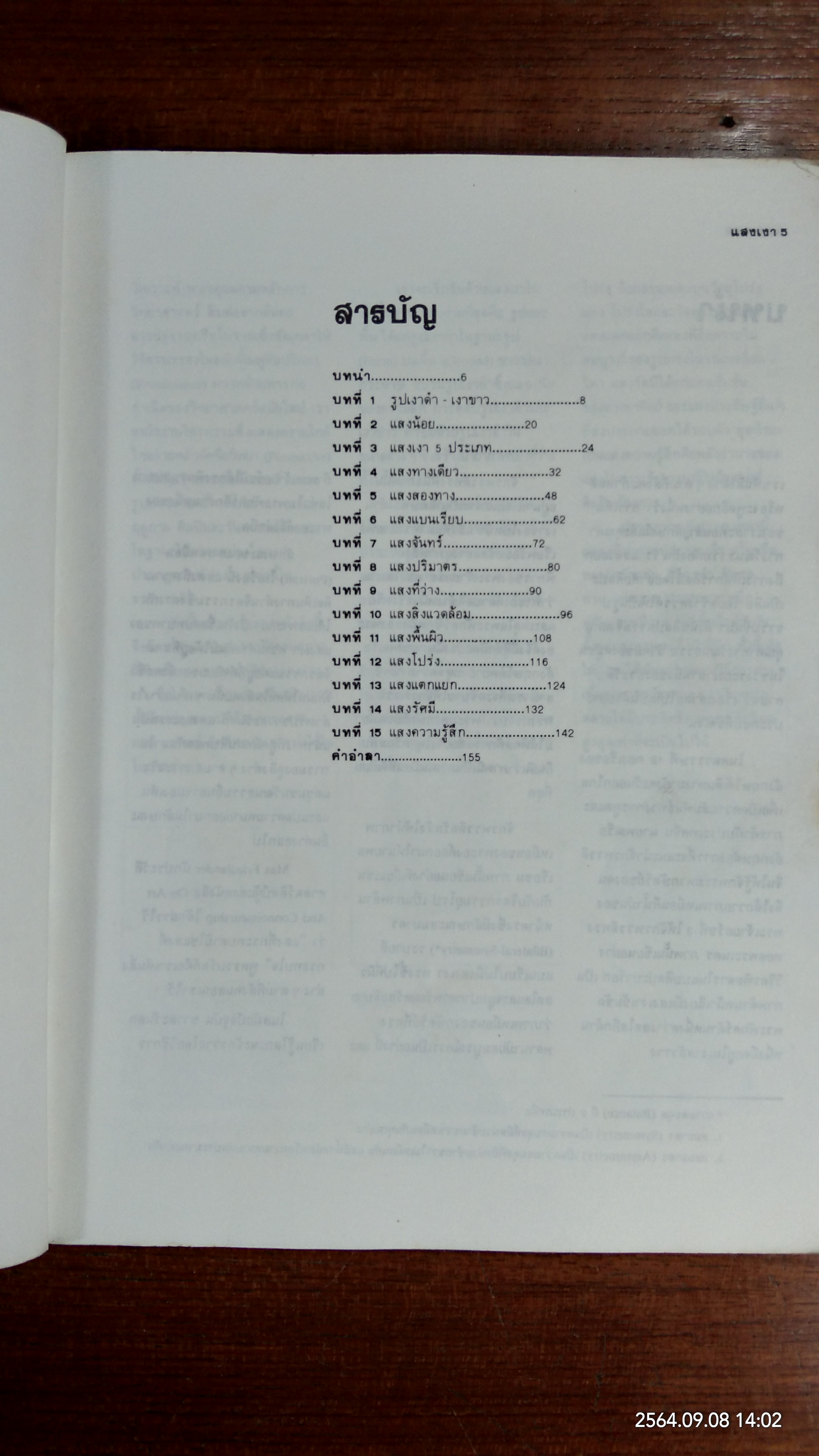 แสงเงา เนื้อและการสร้างสรรค์ / นิวิต หะนนท์