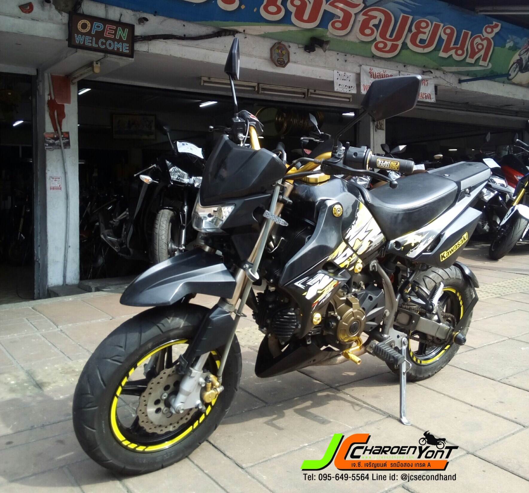 "รถบ้านมือเดียว" แต่งสวยโดนใจ กับ KAWASAKA KSR PRO~ครัชมือ~จดทะเบียนกลางปี57 สภาพพร้อมใช้ เครื่องดี เดิม เงียบ สตาร์ทมือ แต่งภายนอกรอบคัน