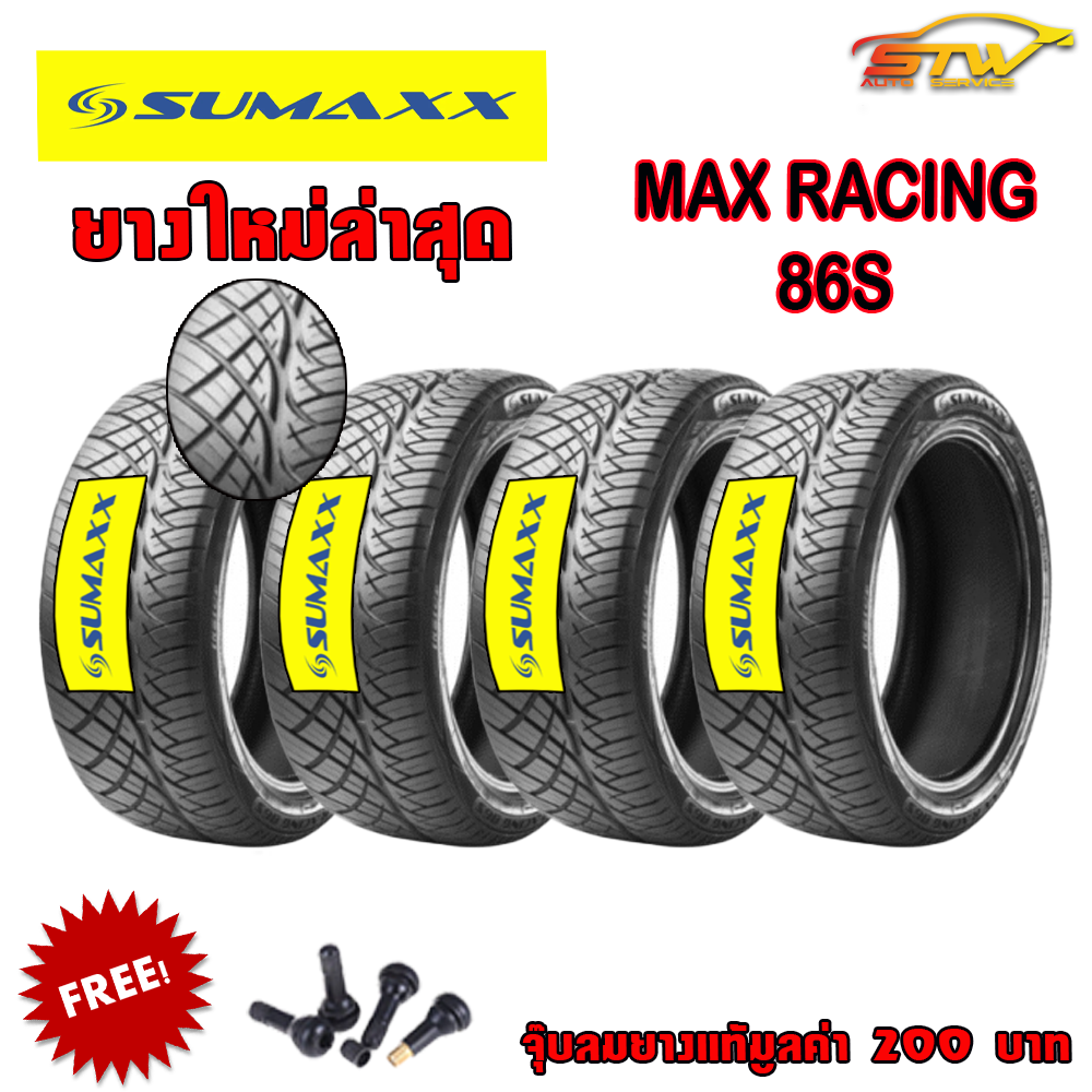 ยางใหม่ SUMAXX MAX RACING 86S 265/60R18 110H