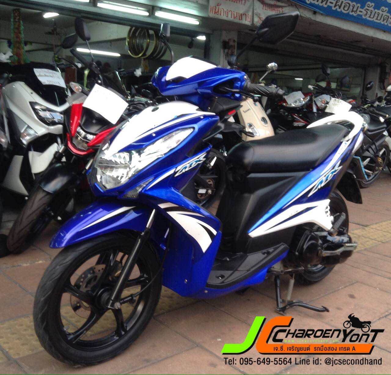 "รถบ้านเดิมๆสภาพพร้อมใช้" YAMAHA MIO125MX ~หัวฉีด~ จดทะเบียนปลายปี56 ตัวรถสภาพดี