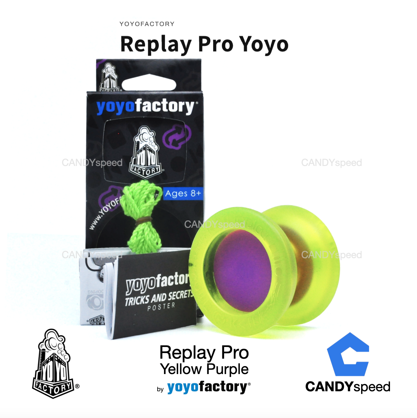 yoyo โยโย่ yoyofactory Replay Pro Unresponsive yoyo | by CANDYspeed