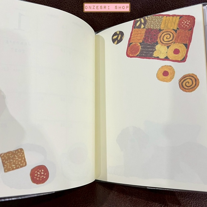 สมุด 2026 Schedule Book เล่มบาง A6 ลาย Yusuke Yonezu - Cat ขนาด 10.5 x 15.2 ซม. (48 หน้า) มีให้จดตั้งแต่เดือน 1/2026 - 12/2026 เป็นปฎิทินแบบ monthly