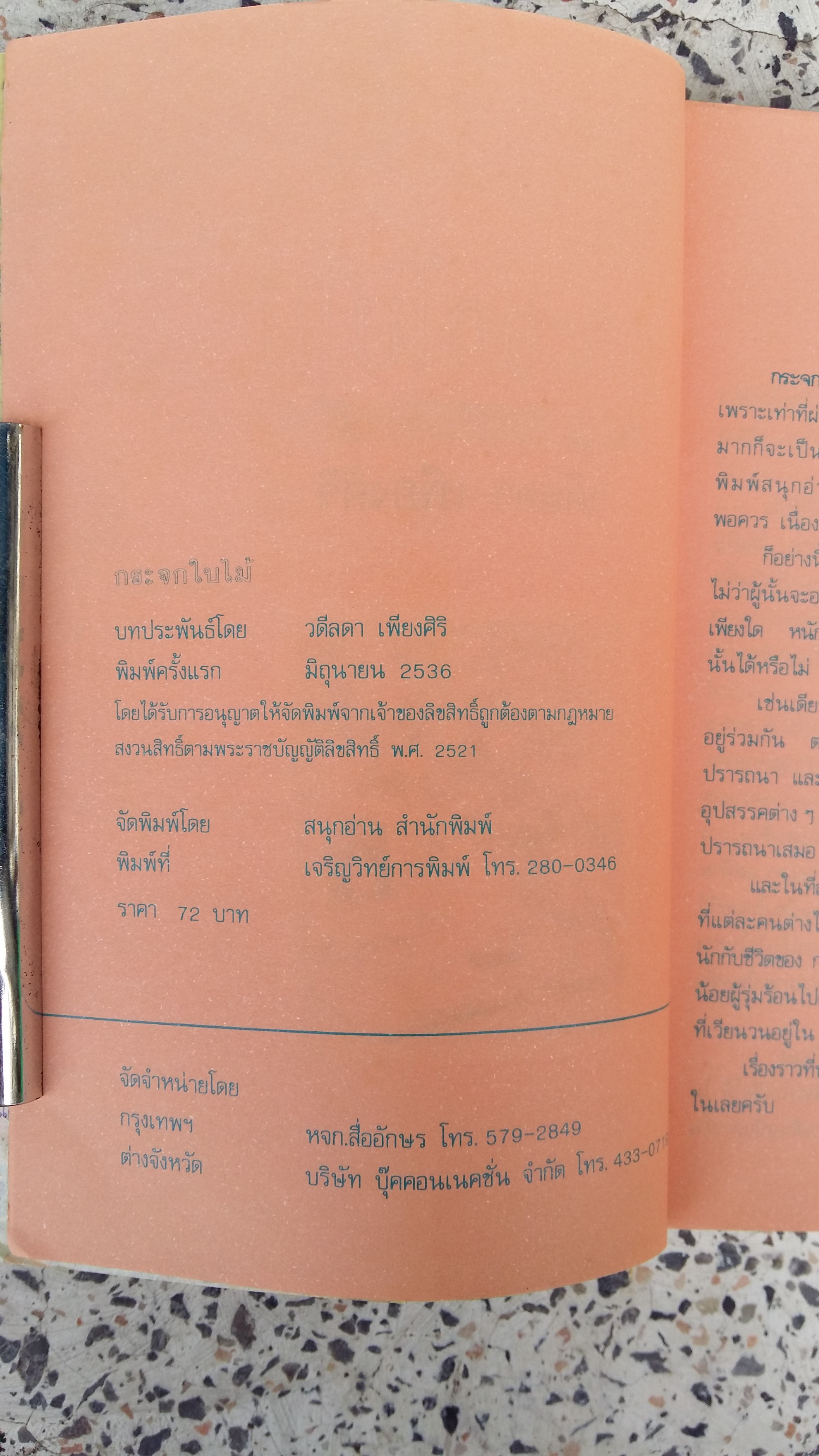 กระจกใบไม้ / วดีลดา เพียงศิริ