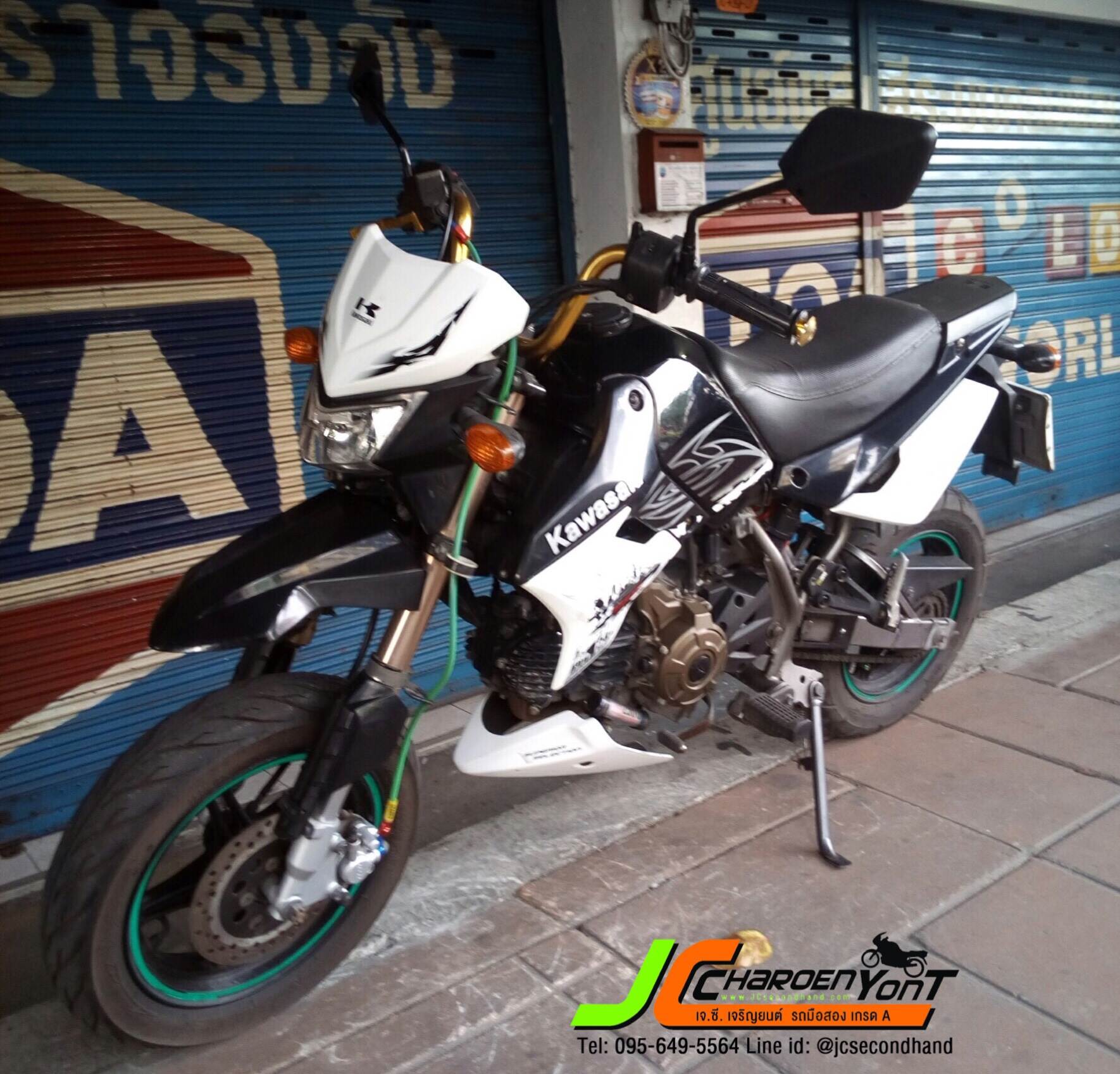 มาใหม่อีกคันนะคะ "วิบากเล็ก"ราคาเบาๆ KAWASAKI KSR110 จดทะเบียนกลางปี 54 "รถบ้านเทิร์นมา''