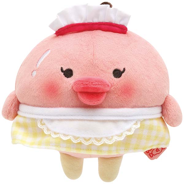 ตุ๊กตา Chickip Dancers - Nori Nori Chickip Restaurant แบบแอปเปิ้ล Ringo Ame (Maid) ขนาด 14 x 13 x 8 ซม.