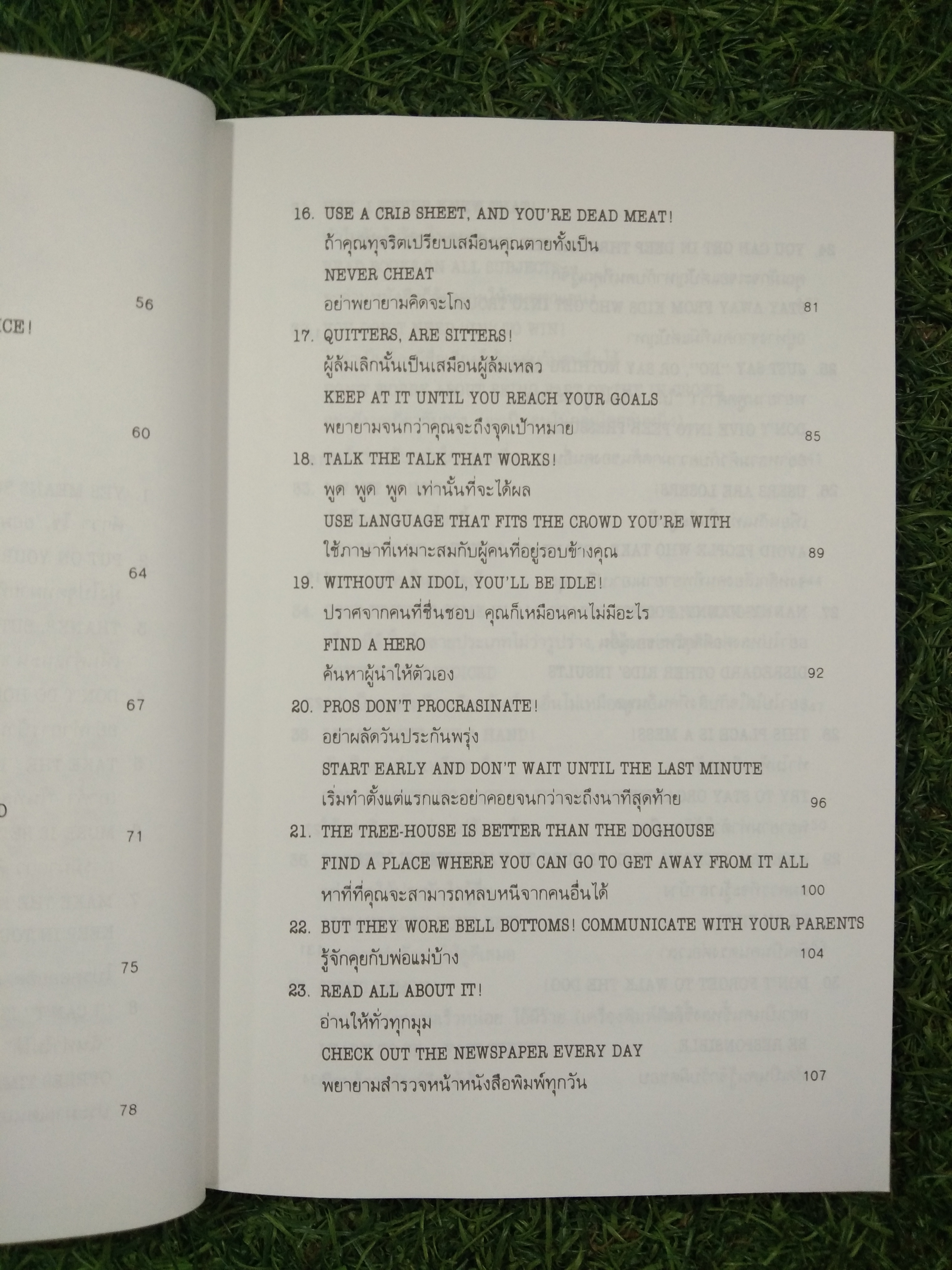 กว่าจะจบปริญญา ก็สายเสียแล้ว / Daryl Bernstein