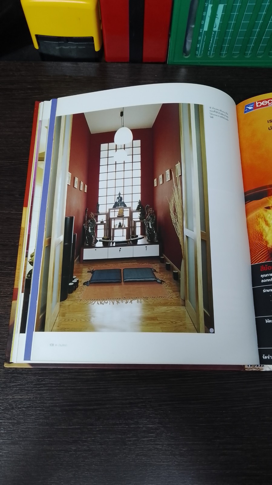 คู่มือการจัดและตกแต่ง : บ้านสีสด