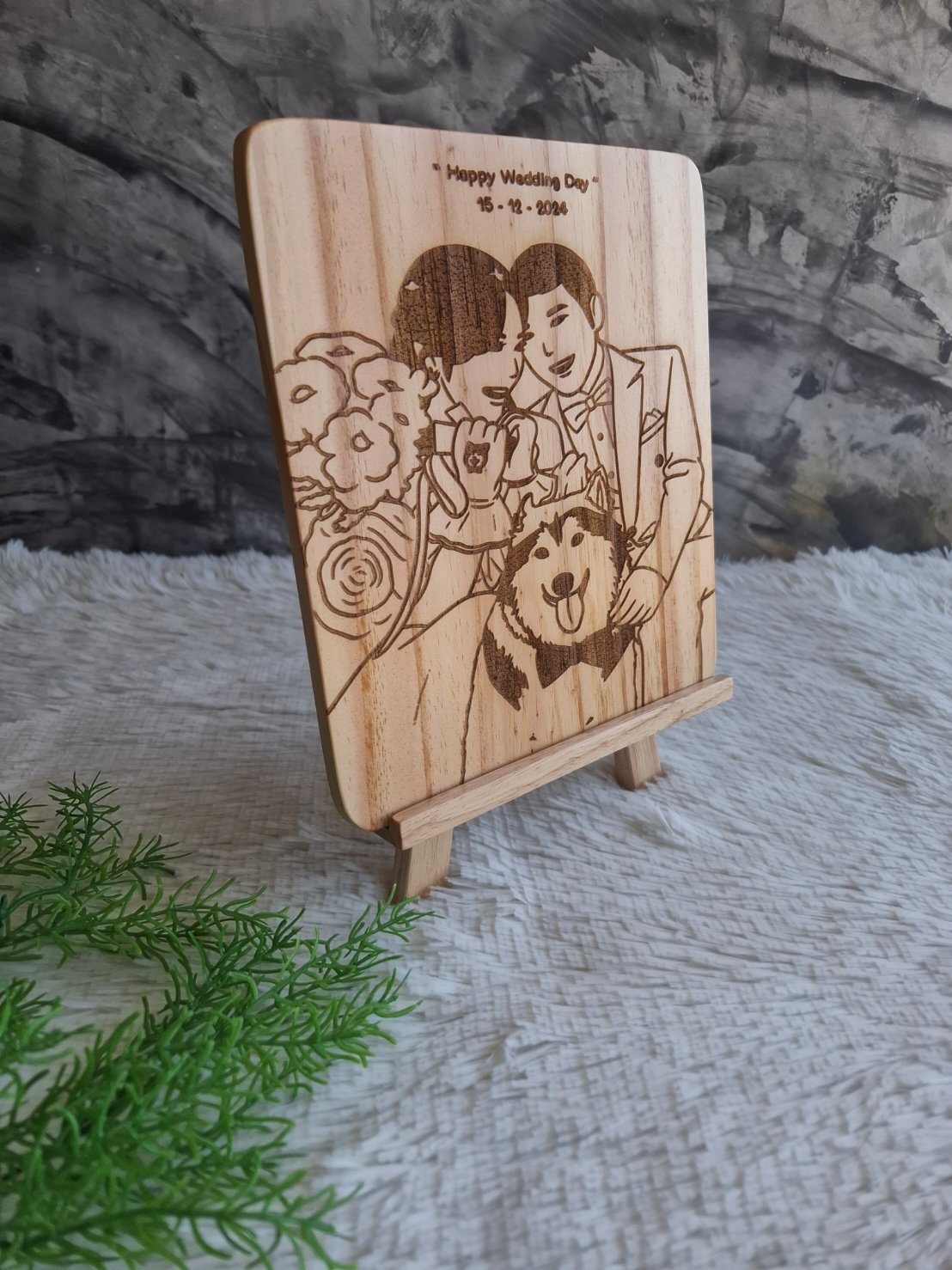 ป้ายอวยพรงานแต่งงาน