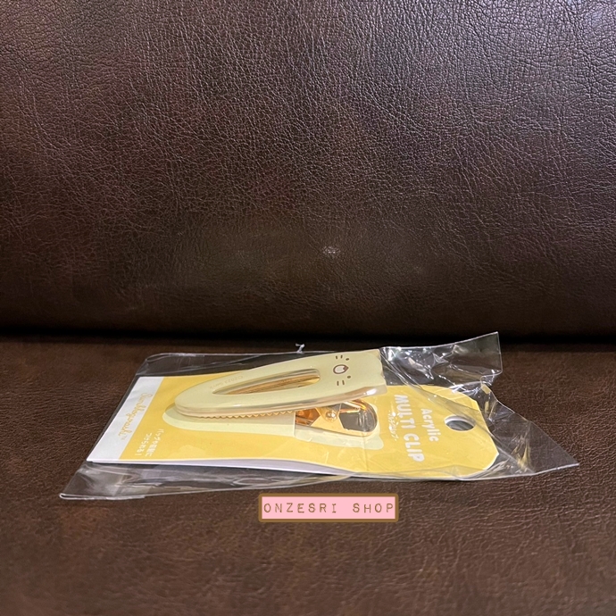 กิ๊บติดผม Acrylic Multi Clip จากญี่ปุ่น แบบ Sumikko Gurashi - Neko ทำจากอะคริลิค & โลหะ ขนาด 3.5 x 7 x 1.5 ซม.