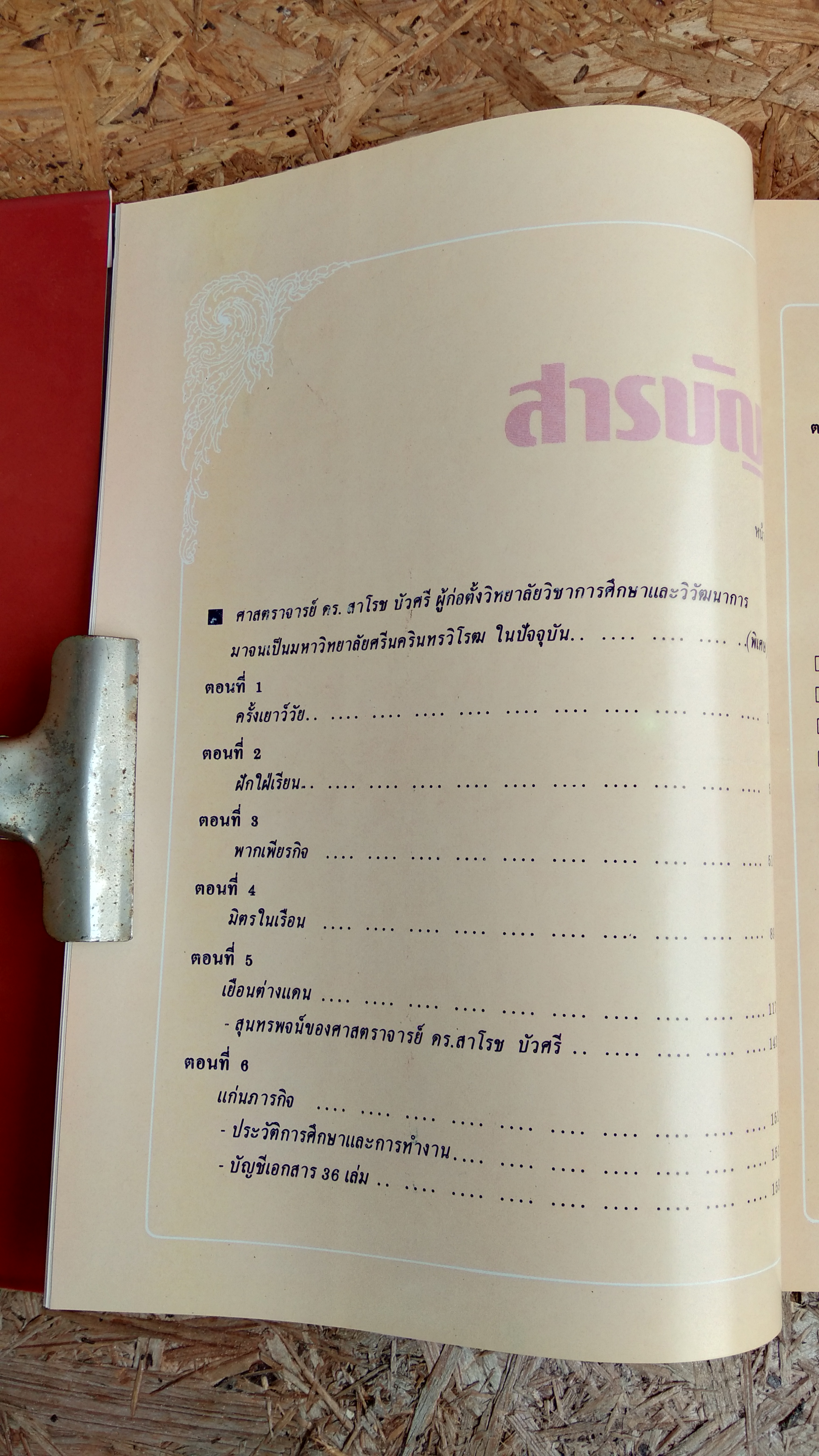 ศาสตราจารย์ ดร.สาโรช บัวศรี ปราชญ์ผู้ทรงศีล