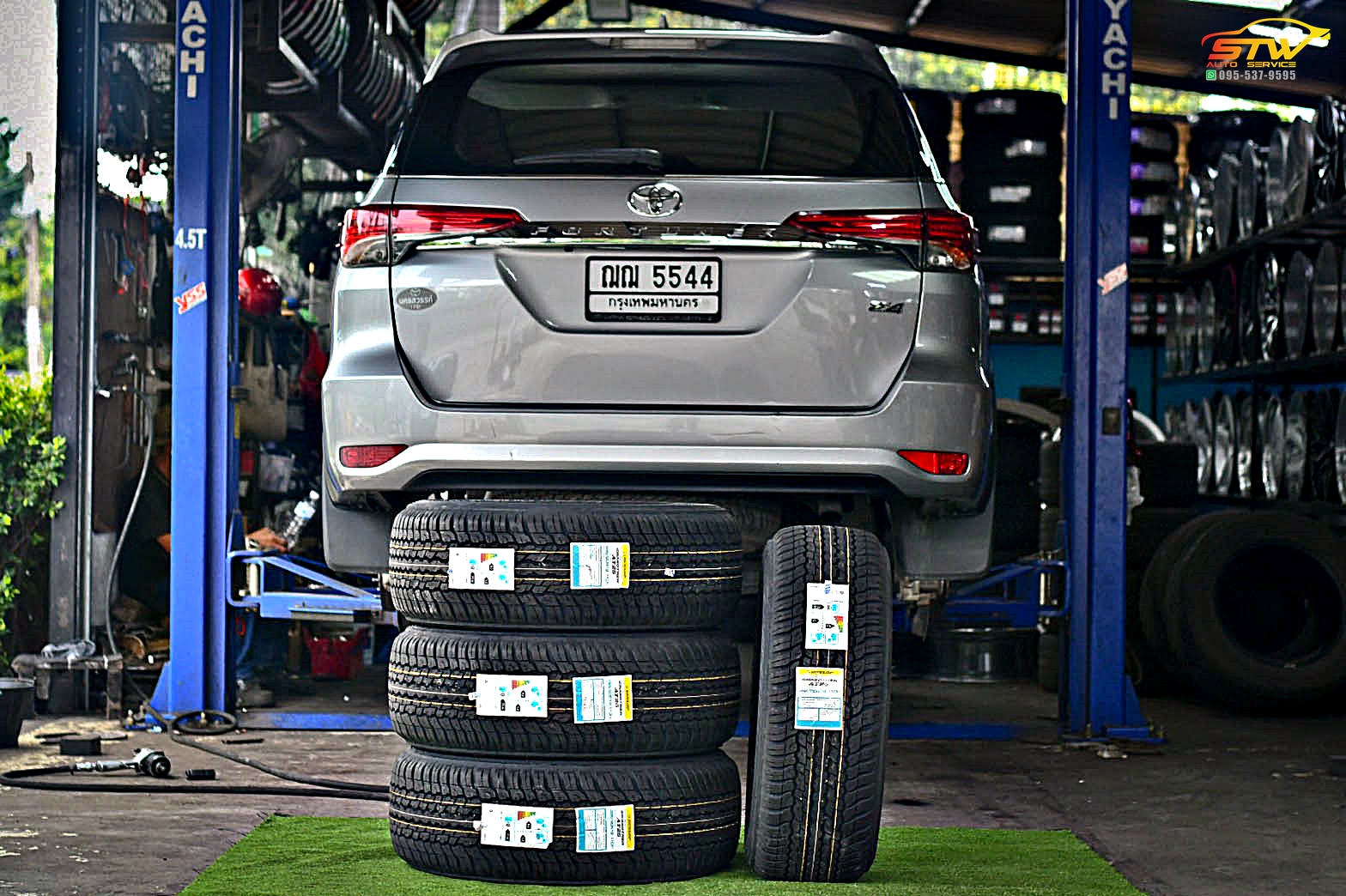 ยางใหม่ DUNLOP GRANDTREK AT25 265/60R18 110H