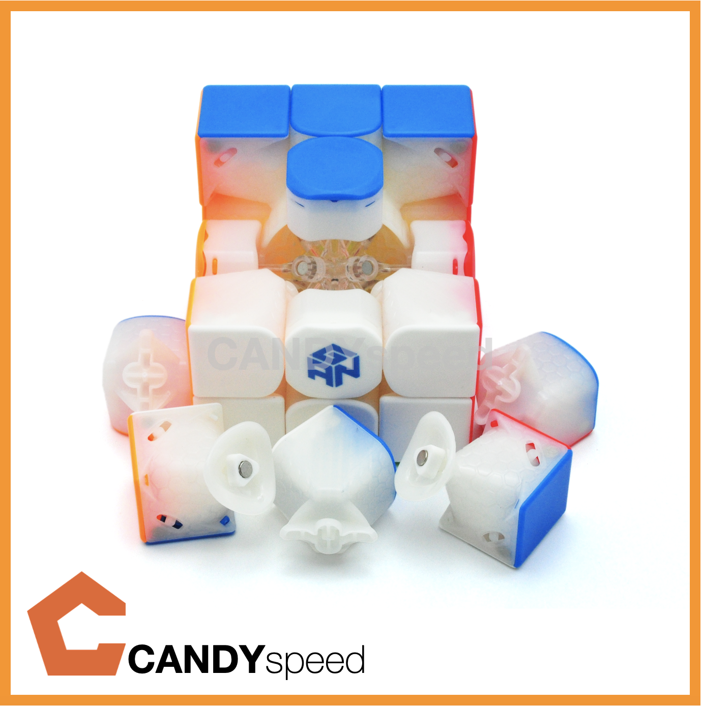 GAN 11 M Pro Soft Stickerless รูบิค ที่ดีที่สุดในโลก | GAN11 M Pro | By CANDYspeed