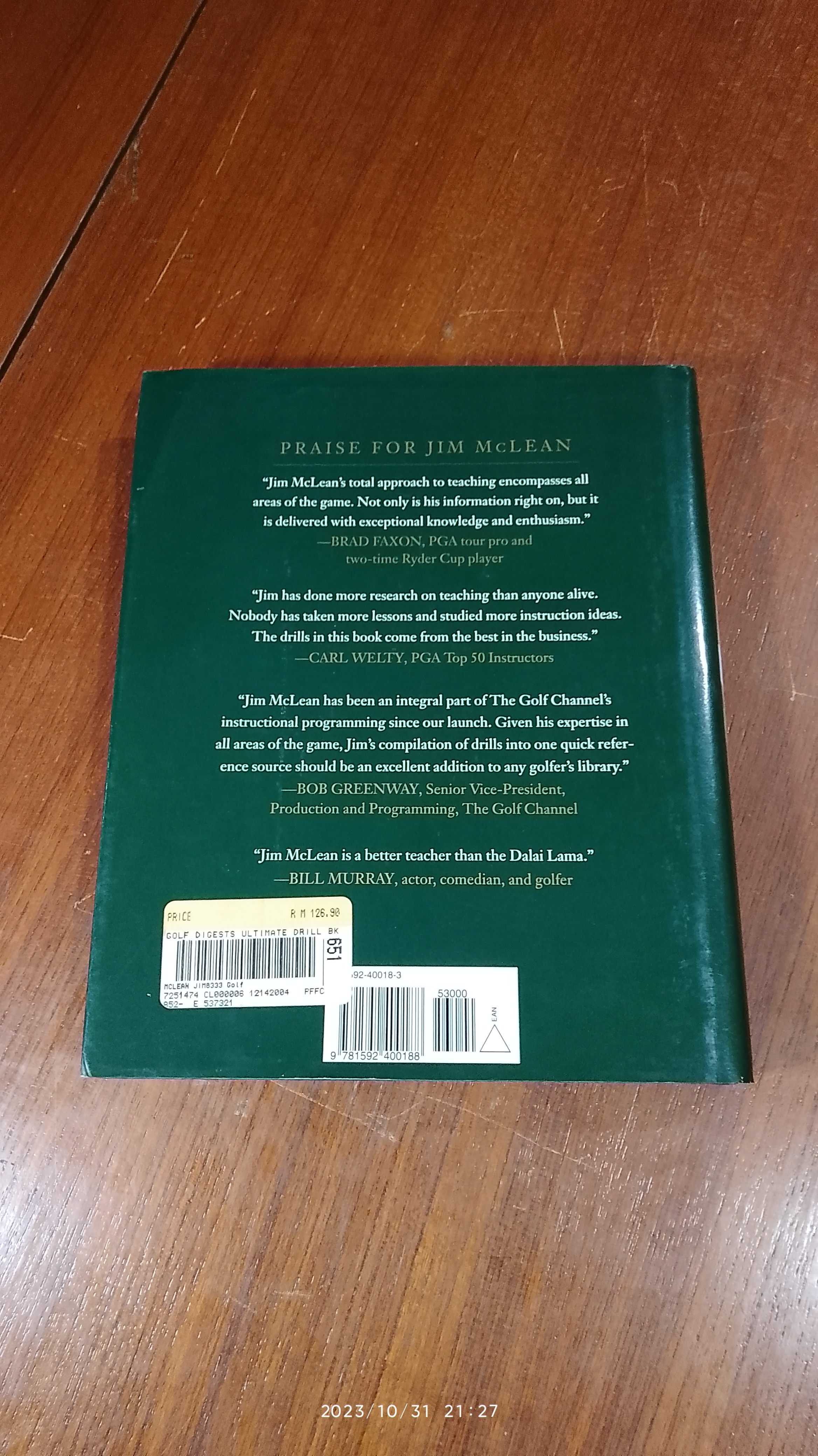 Golf Digest's Ultimate Drill Book / Jim Mclean