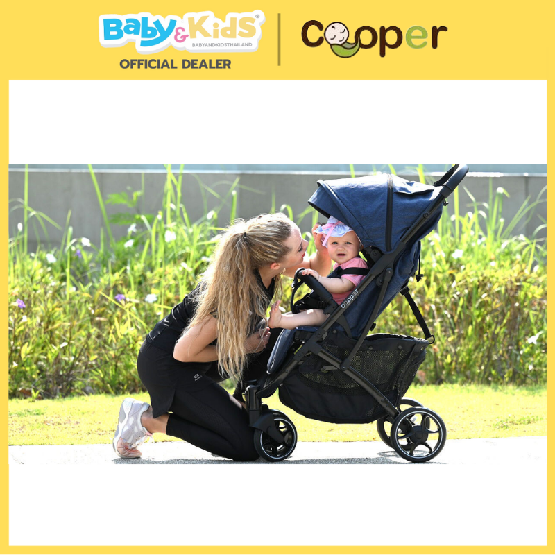 Cooper รถเข็นเด็ก รุ่น All New Classic 2023 สี Elite Black
