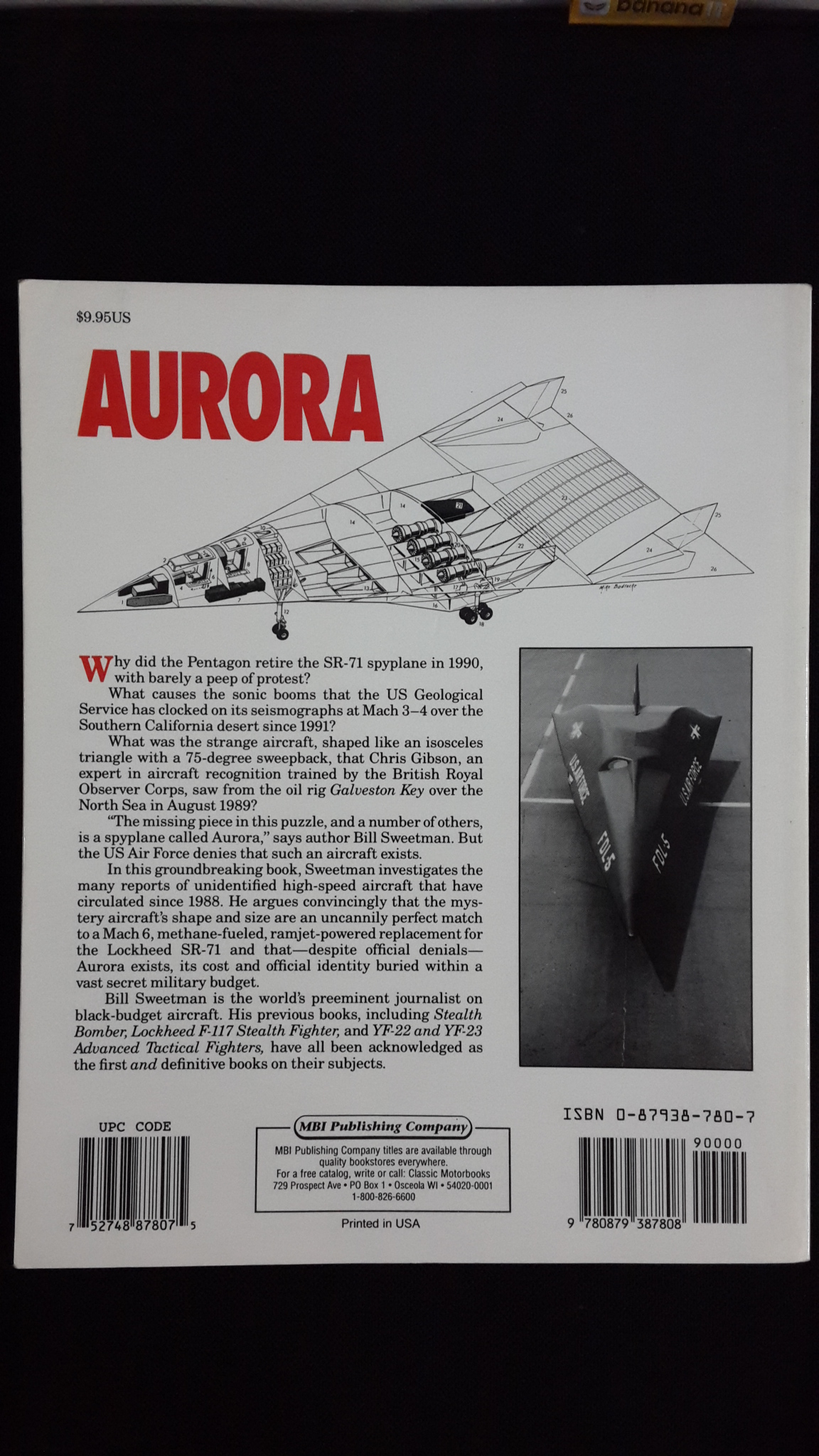 AURORA : The Pentagon's Secret Hypersonic Spyplane (ภาษาอังกฤษ) / Bill Sweetman