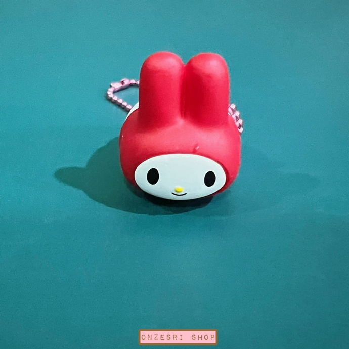 พวงกุญแจ Sanrio Characters 2 นอนตัวเล็ก ขนาดเฉพาะตรงตัวพวงกุญแจ 2 x 2 ซม. มี 5 แบบให้เลือก