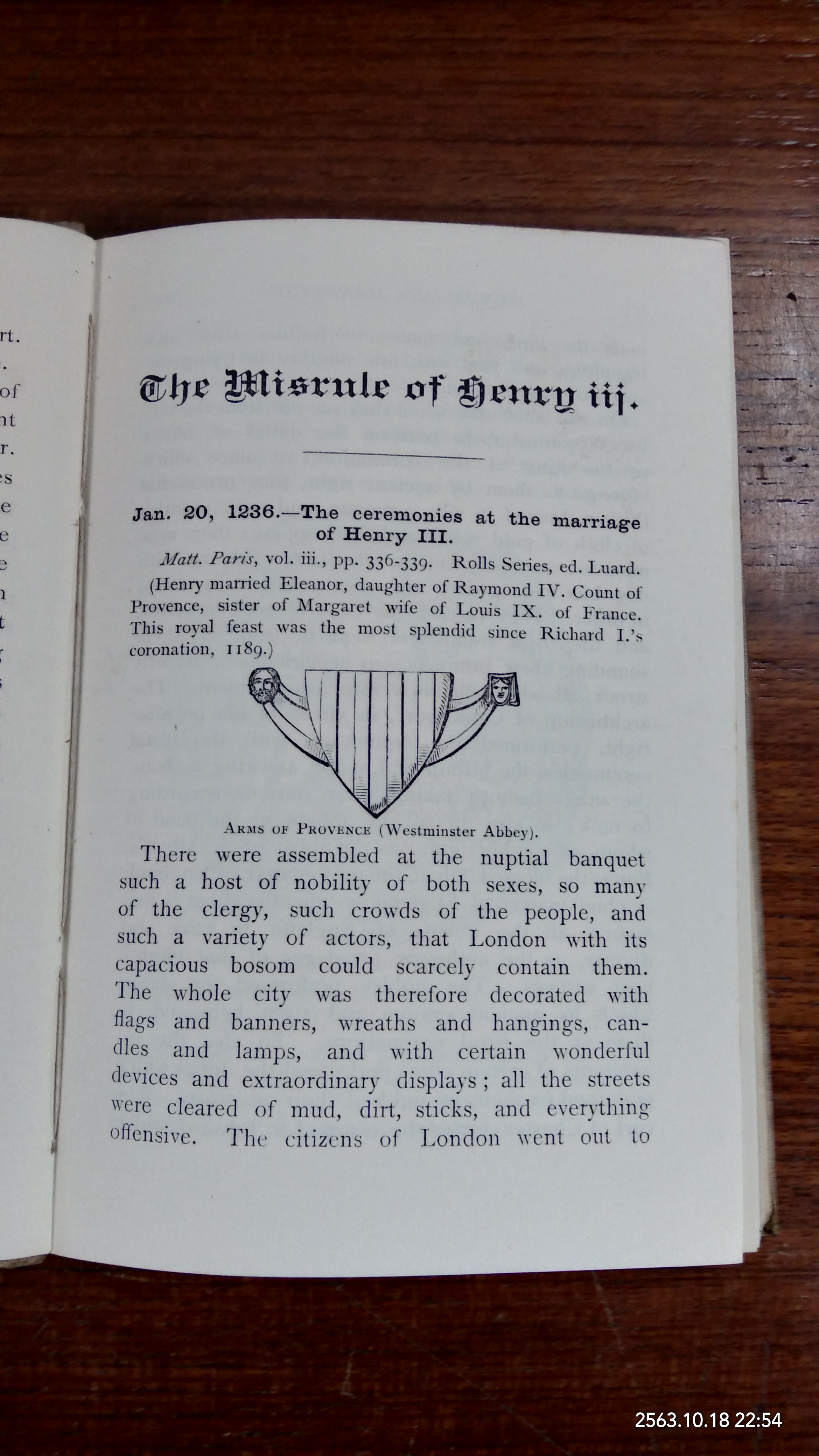 The Misrule of Henry III 1236-1248 / W.J. ASHLEY