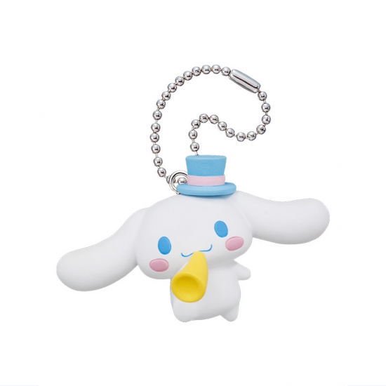 พวงกุญแจ Cinnamoroll Pastel Circus Mascot สูงประมาณ 3.5 - 4 ซม. มี 5 แบบให้เลือก