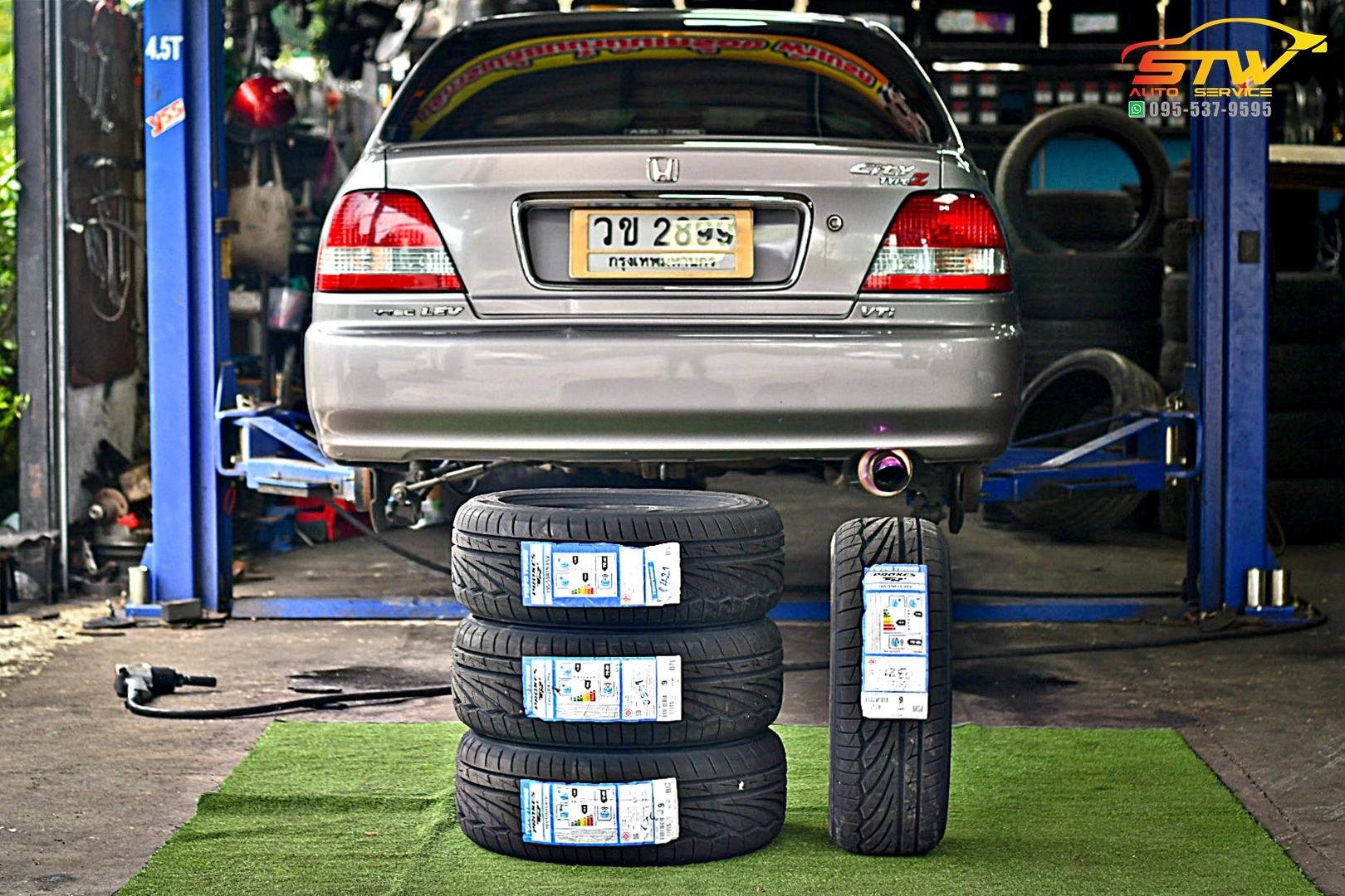 ยางใหม่ TOYO PROXES TR1 195/55R15 85V