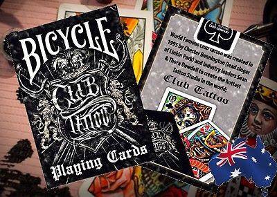 ไพ่ Bicycle Club Tattoo Deck