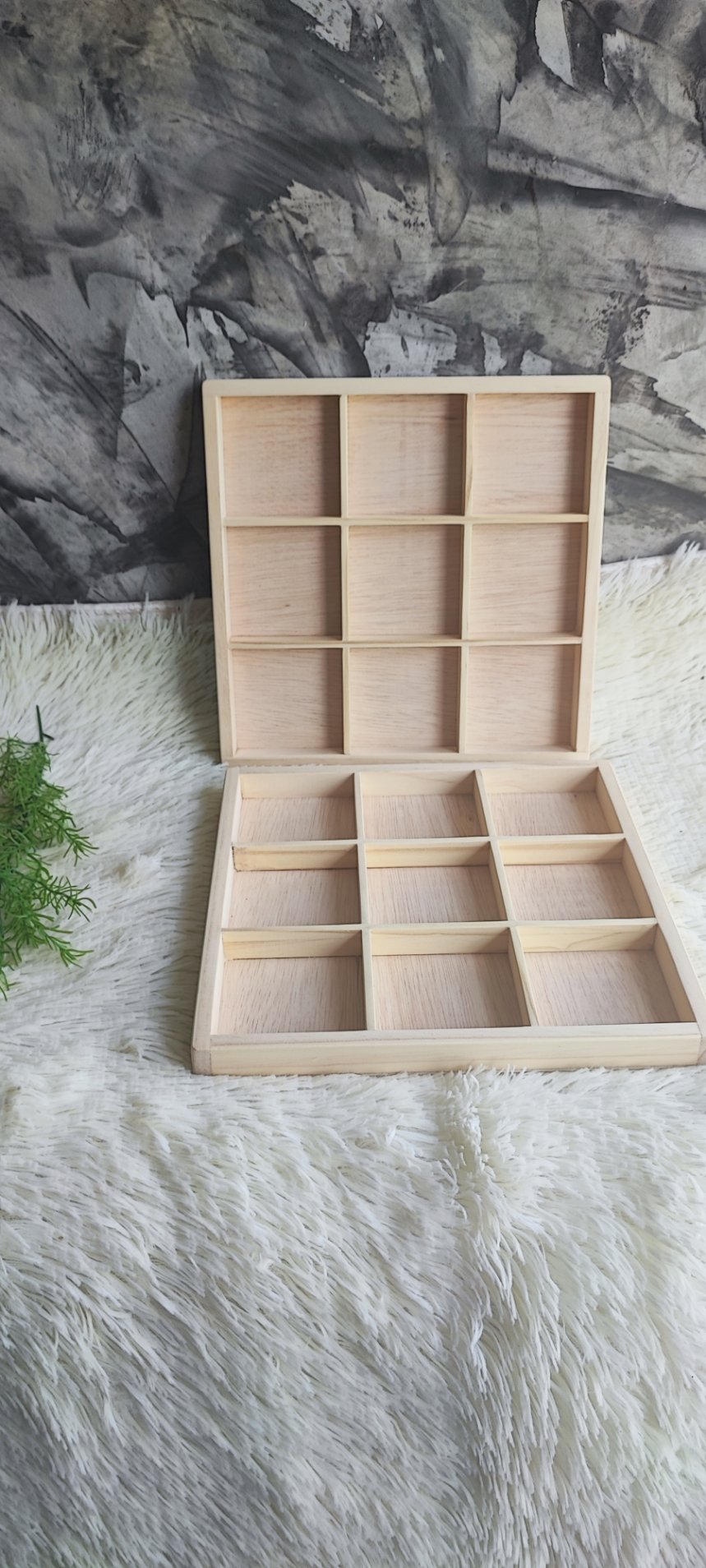 งานถาดไม้สน