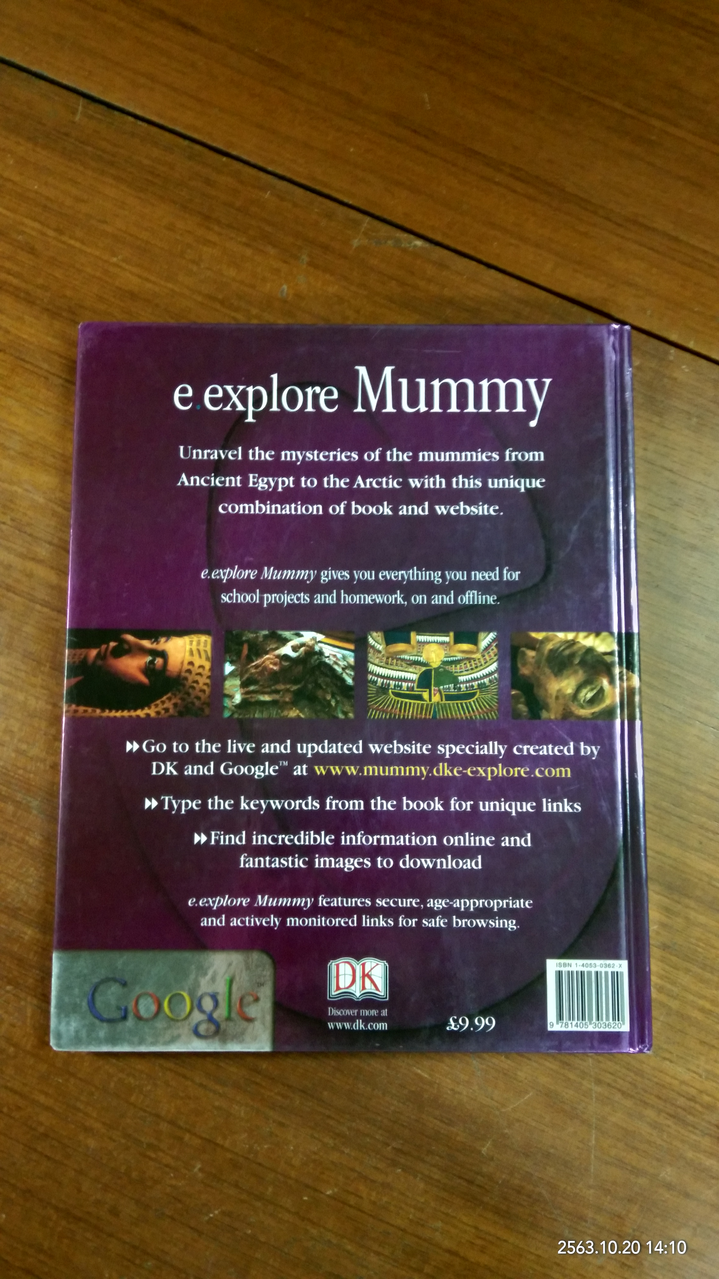 E.explore Mummy : Peter Chrisp