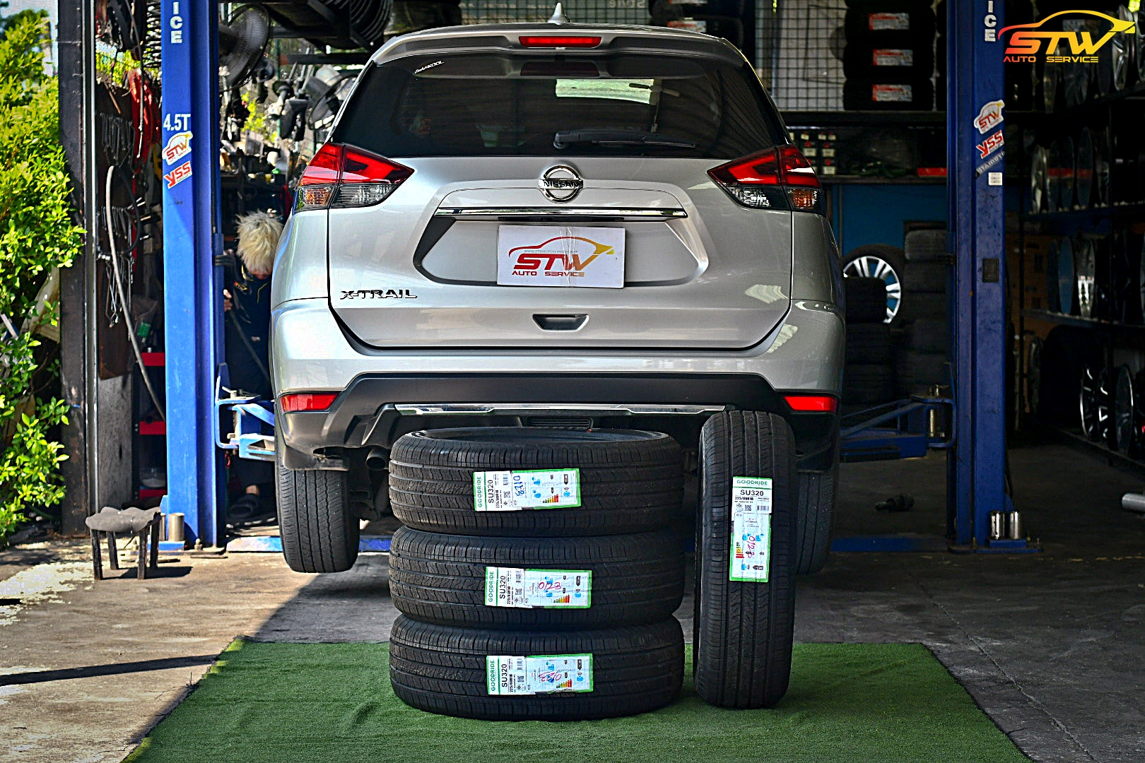 ยาง GOODRIDE CROSS LEGEND SU320 225/60R18 100H ติดตั้งใส่ NISSAN X-TRAIL