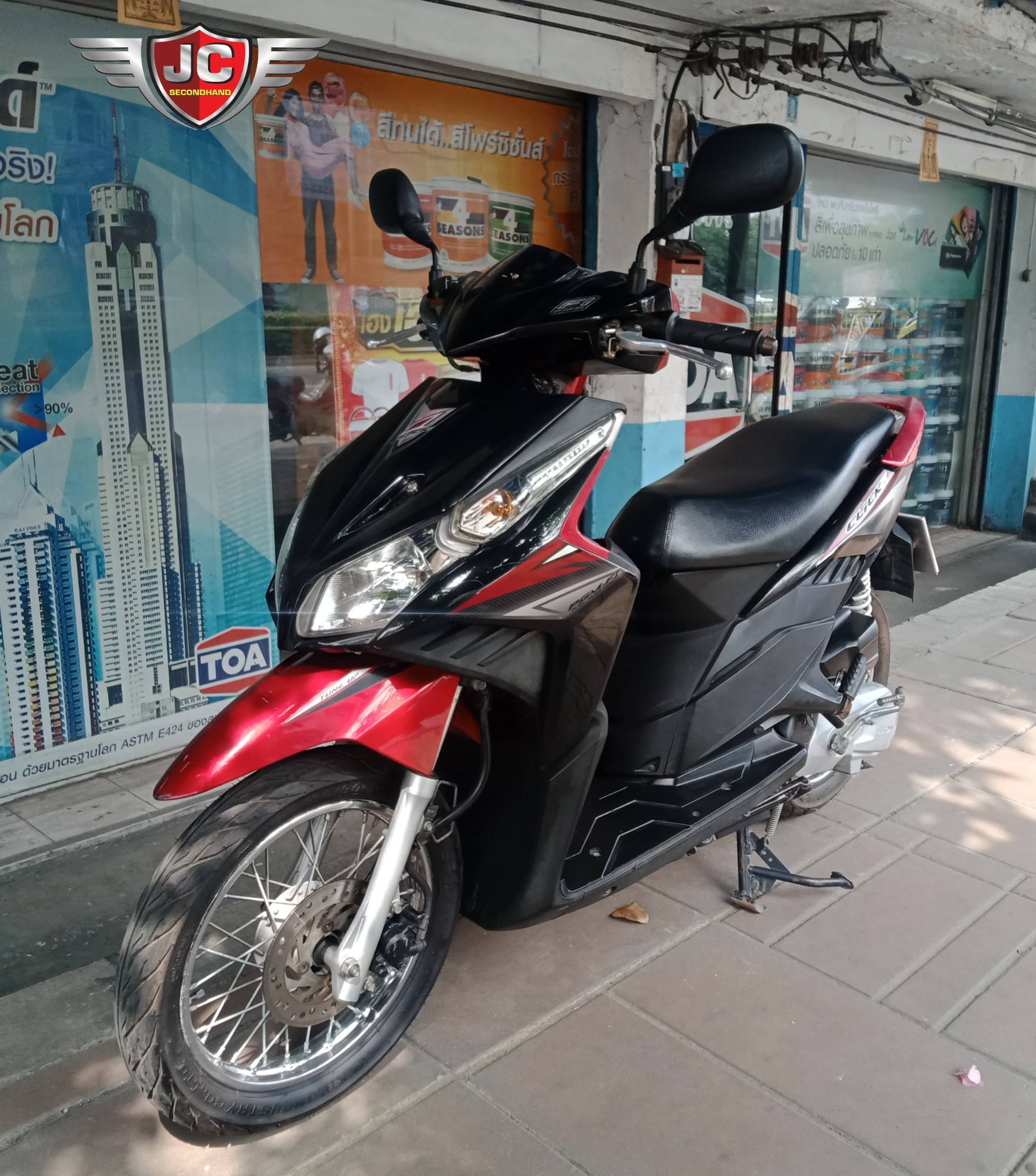 รถบ้านมือเดียว เข้าใหม่ HONDA CLICK 110I "ไมล์ขาว" จดทะเบียนปี54 ไมล์4หมื่นแท้ เครื่องดีเดิมจัดๆ ขี่นิ่มๆเลย