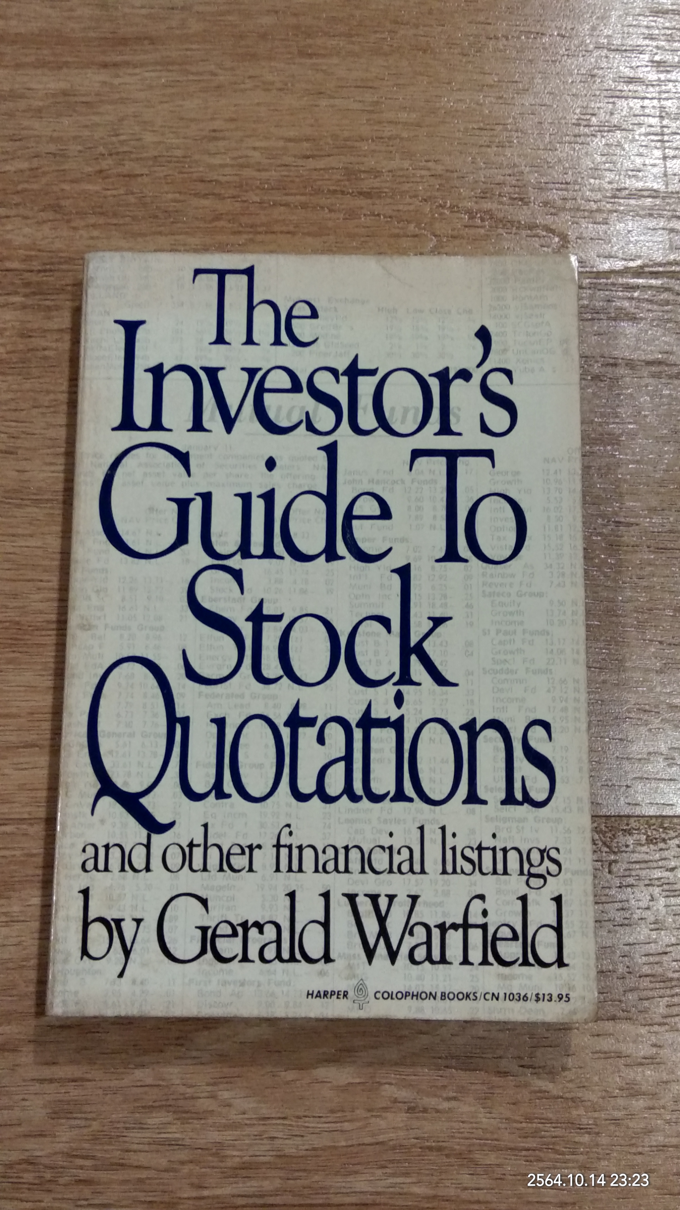 The Investor's Guide To Stock Quotations / Gerald Warfield