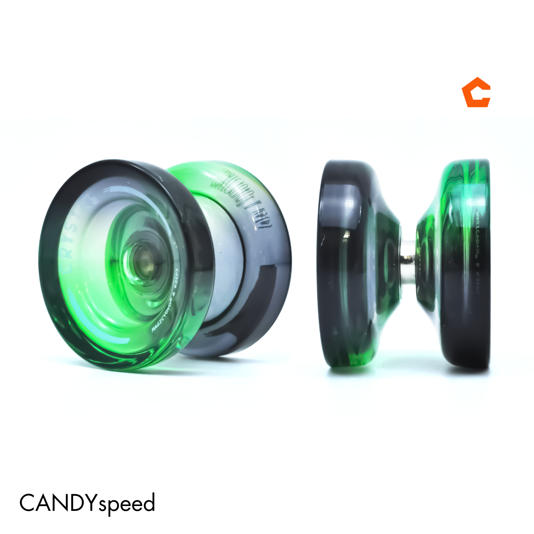 Yoyo โยโย่ MagicYoyo K2 | Magic Yoyo K2(p) CRYSTAL | by CANDYspeed