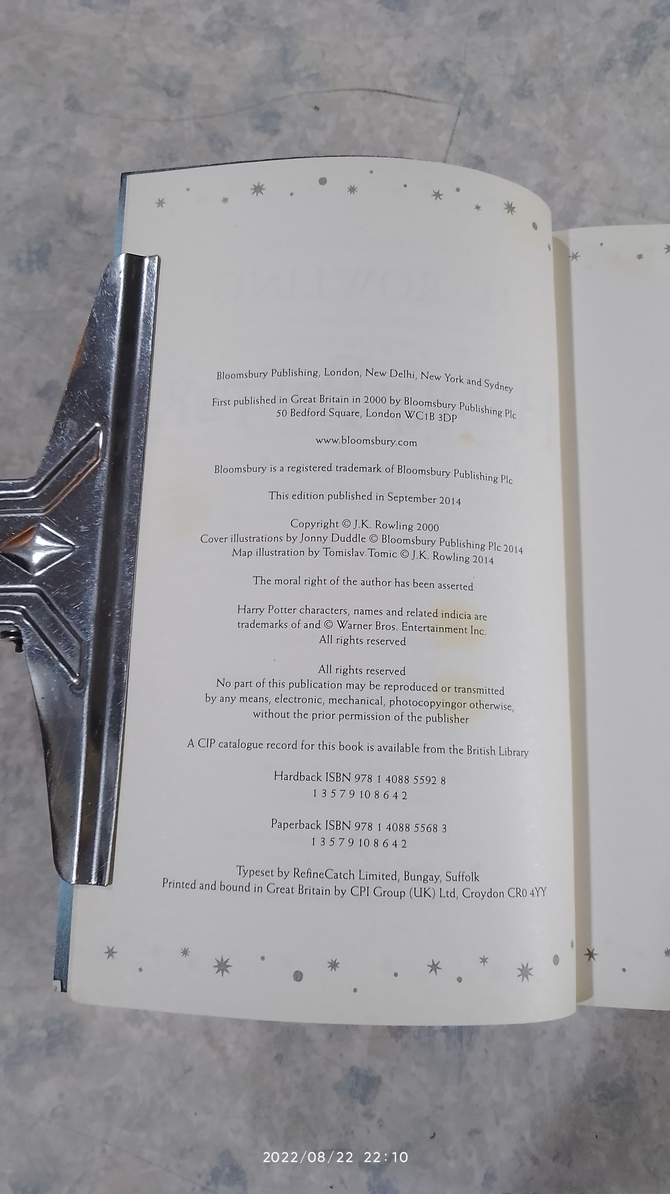 HARRY POTTER and the Goblet of Fire / J.K. ROWLING