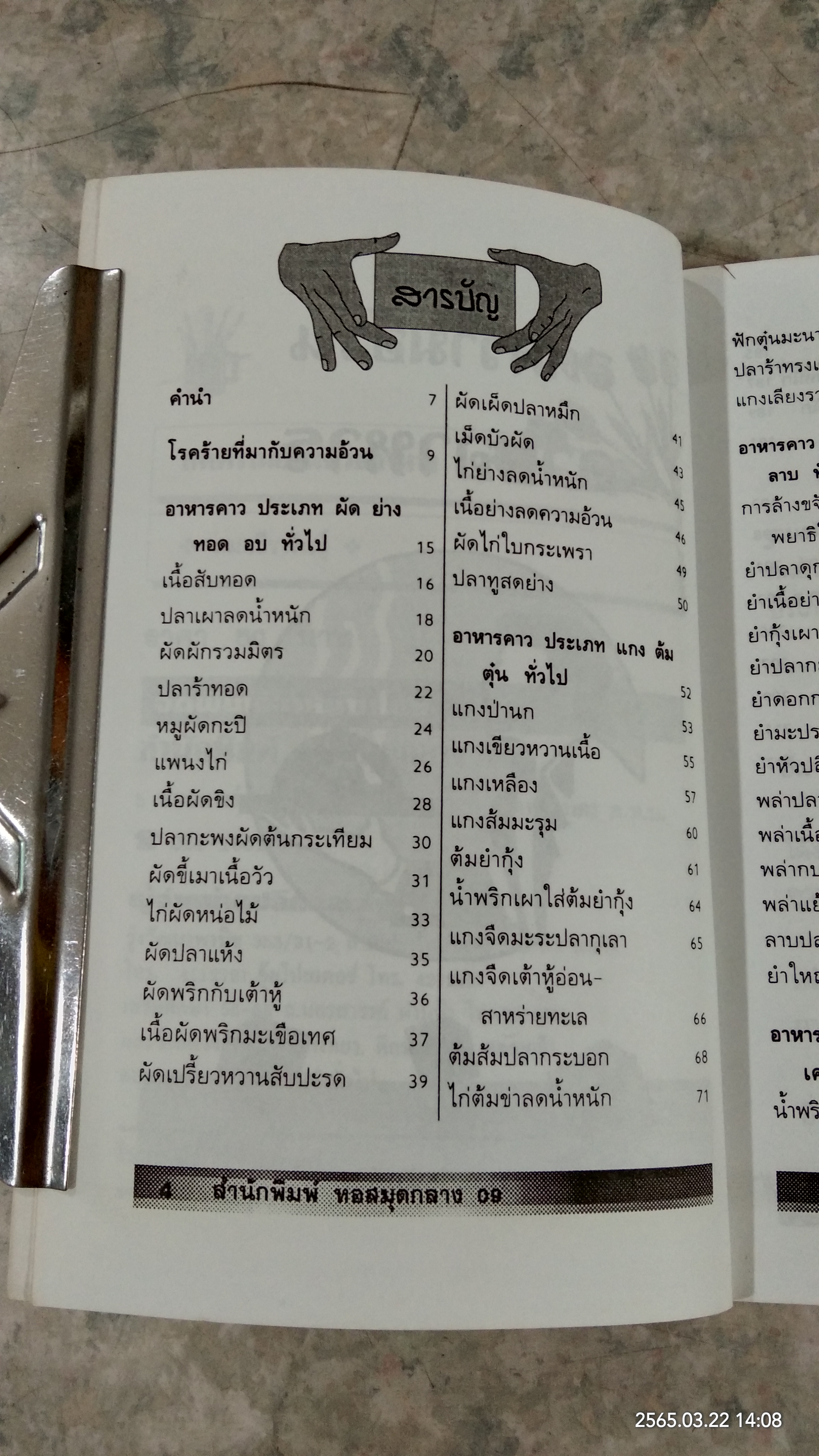 ลดความอ้วนด้วยอาหาร / หมอธีรพันธุ์