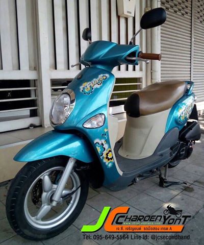 รถสวย สีสดใส น่ารักๆ YAMAHA FIORE ปี54 หัวฉีด YM-jet ประหยัดน้ำมัน เครื่องยนต์ดีเดิมๆ