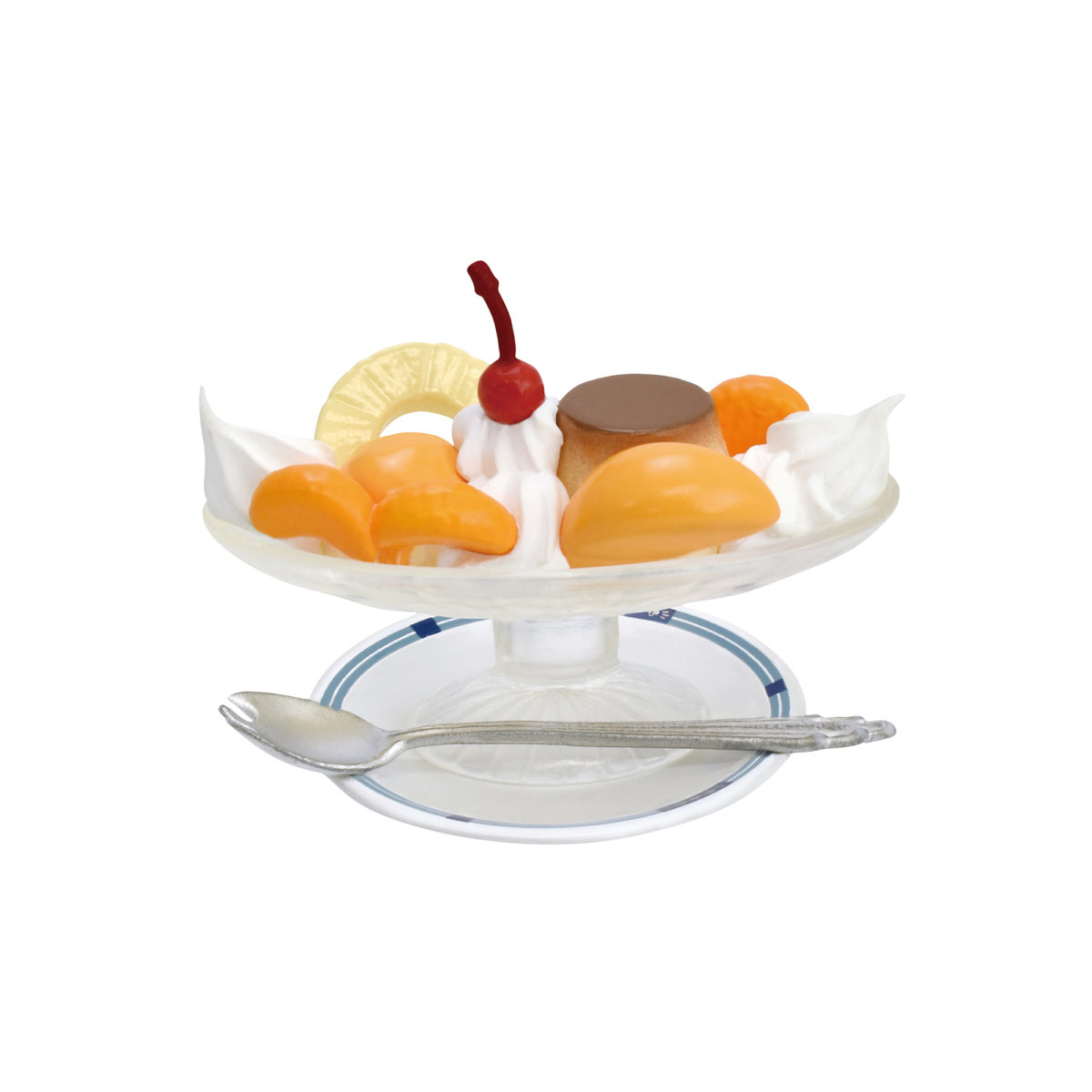 เซ็ตโมเดล Jun-Kissa Miniature Collection Vol.1 - Retro Cafe รวมของหวานในคาเฟ่สไตล์ย้อนยุคในโตเกียว สายสะสมไม่ควรพลาด ไว้ตั้งโชว์ได้ มาครบเซ็ต 5 แบบ พร้อมใบปิด