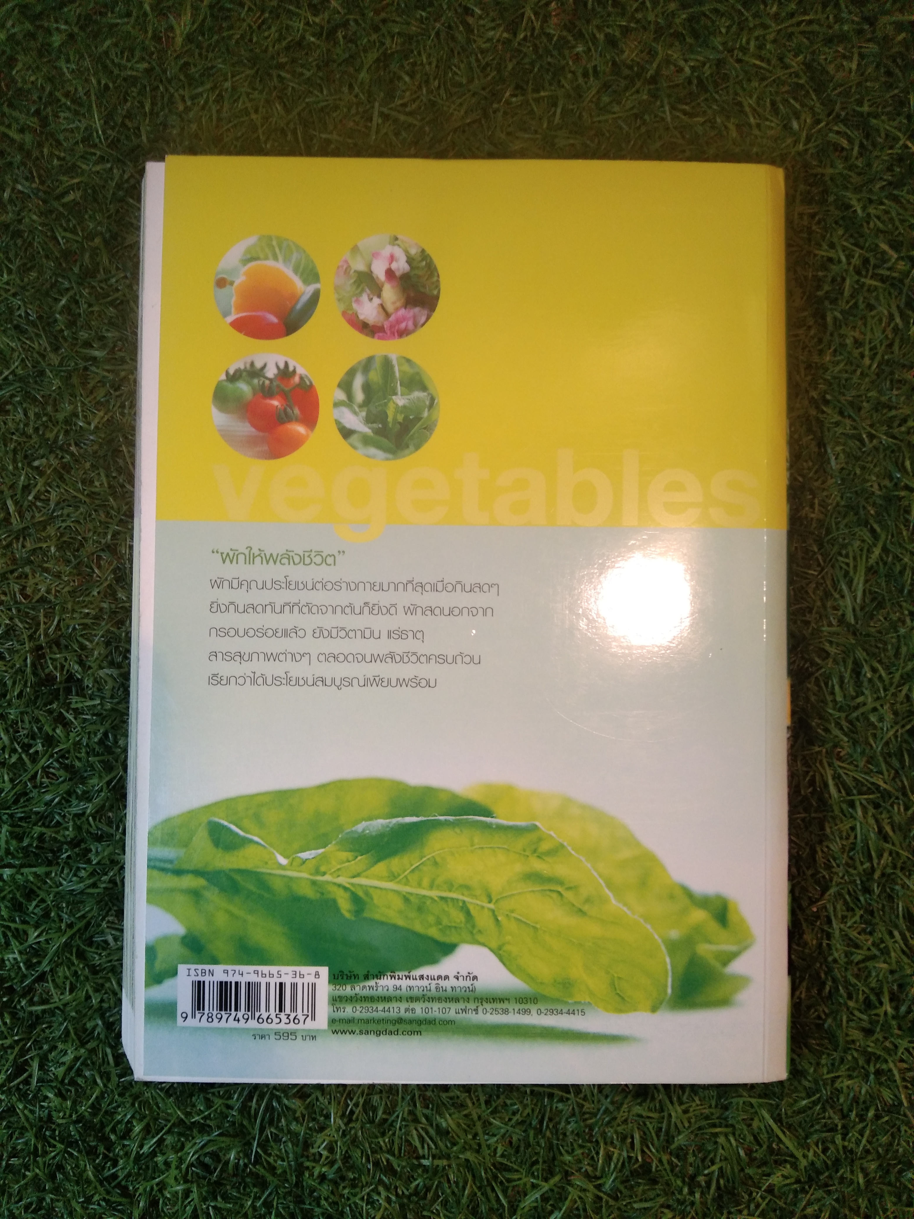 คุณค่าอาหารและการกิน ผัก๓๓๓ ชนิด / แสงแดด (สภาพไม่สมบูรณ์)