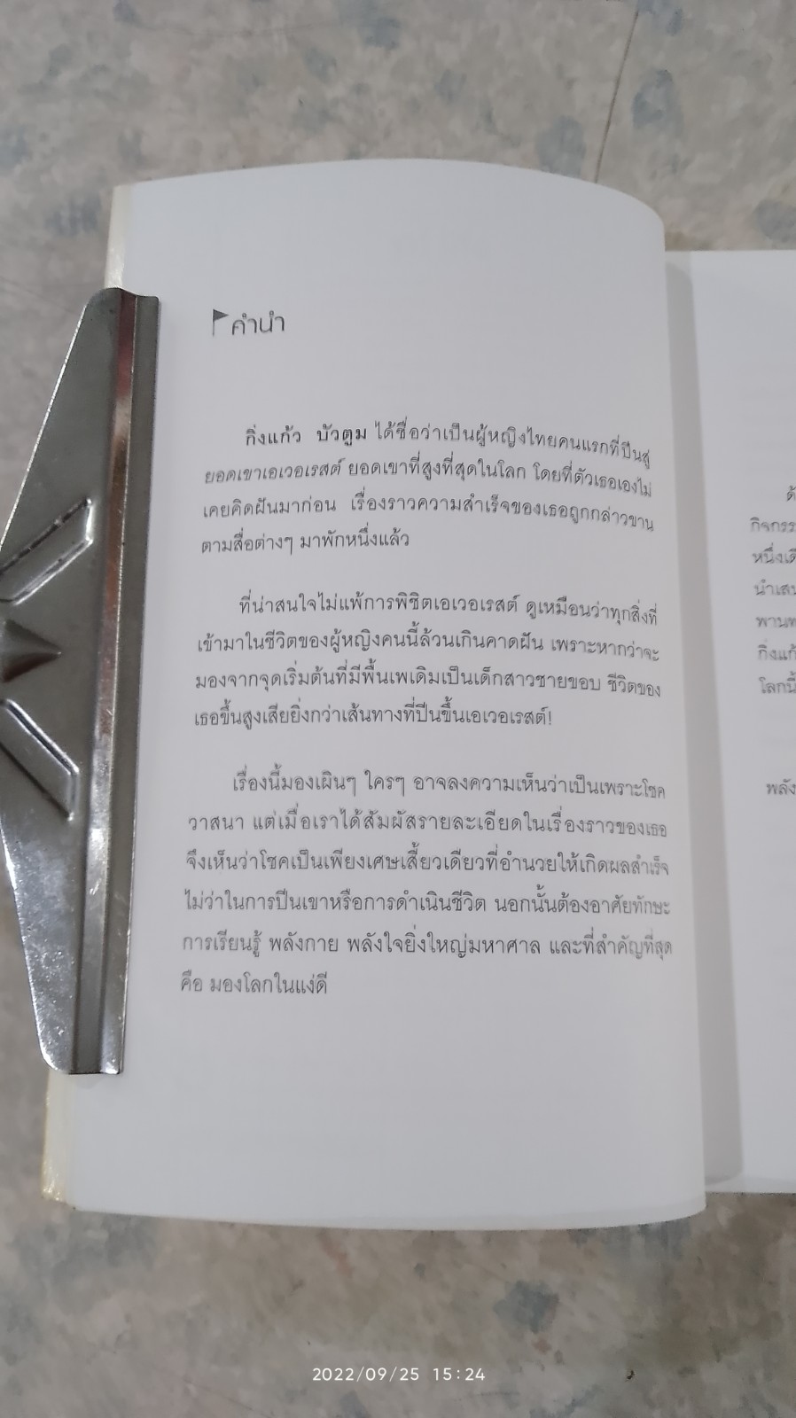 ชีวิตที่สูงเกิน Everest / นริสษา บุญเสริม