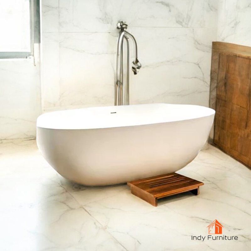 ชั้นวางอเนกประสงค์ ไม้ยางพารา รุ่น Ratee สีโอ๊ค